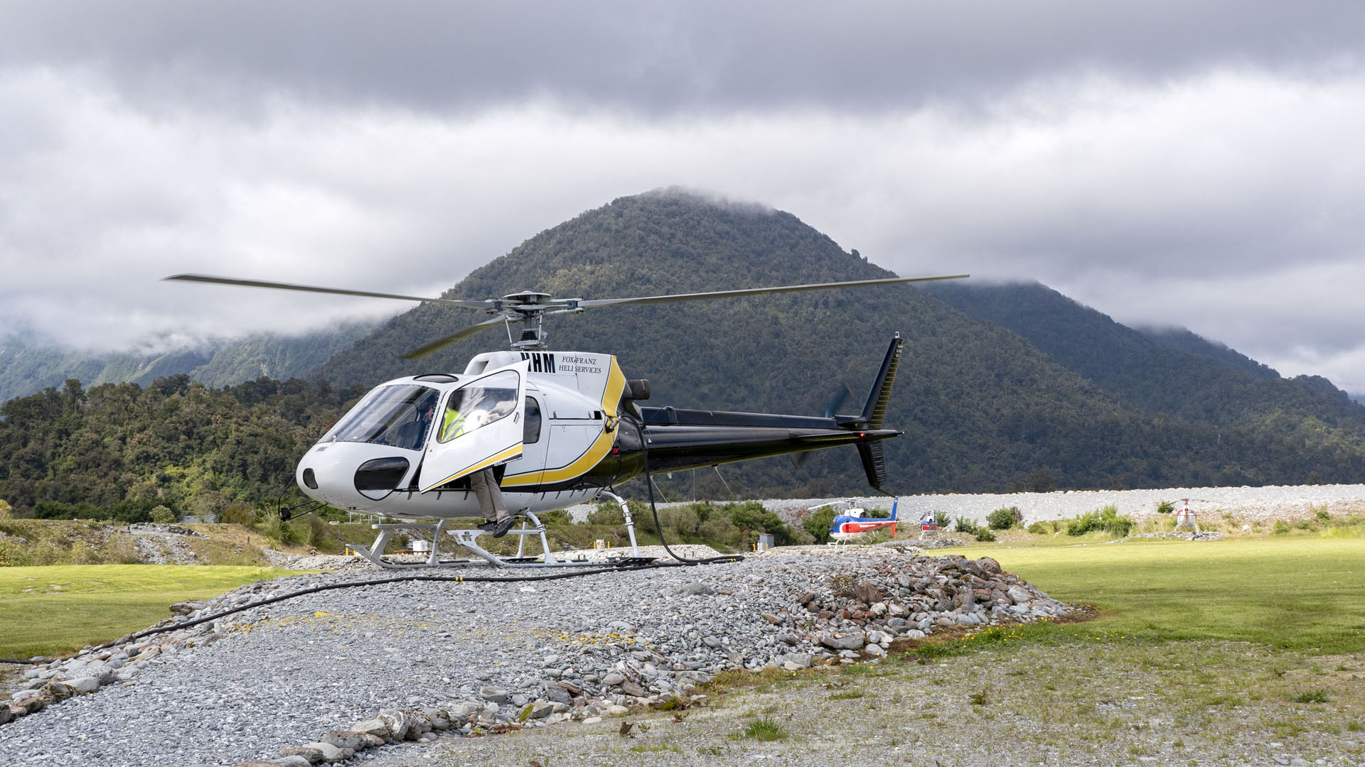Helicopter tour at Franz Josef Glacier