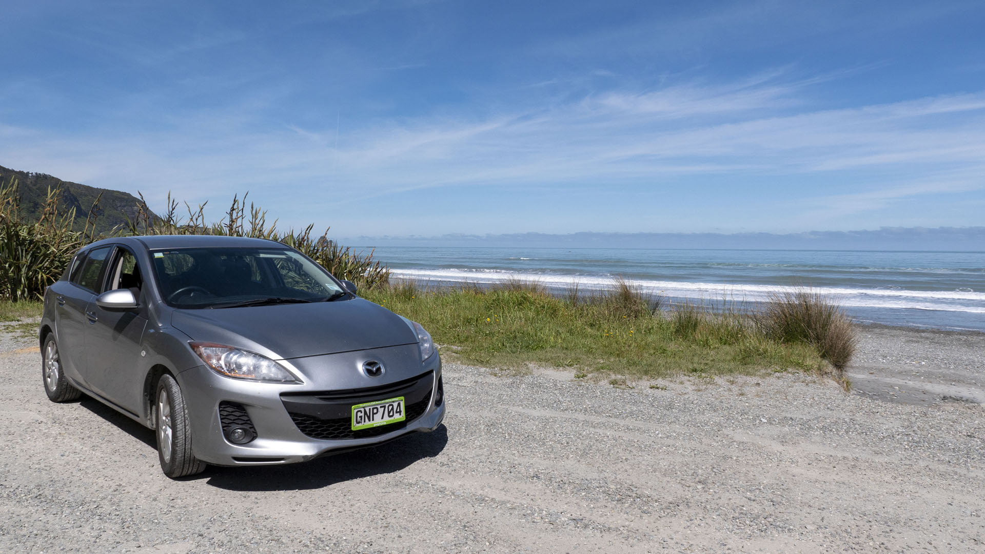 Car in Greymouth NZ