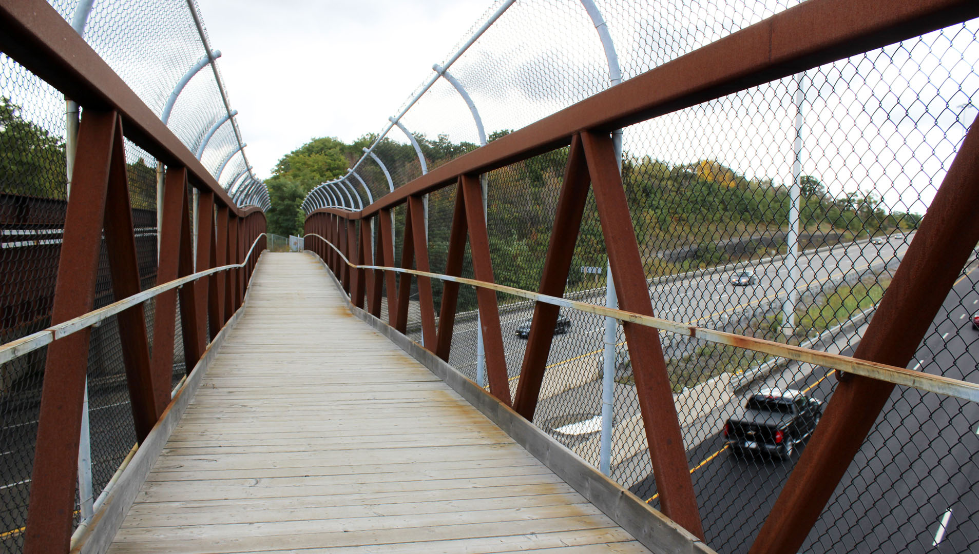 Bruce Trail across the QEW