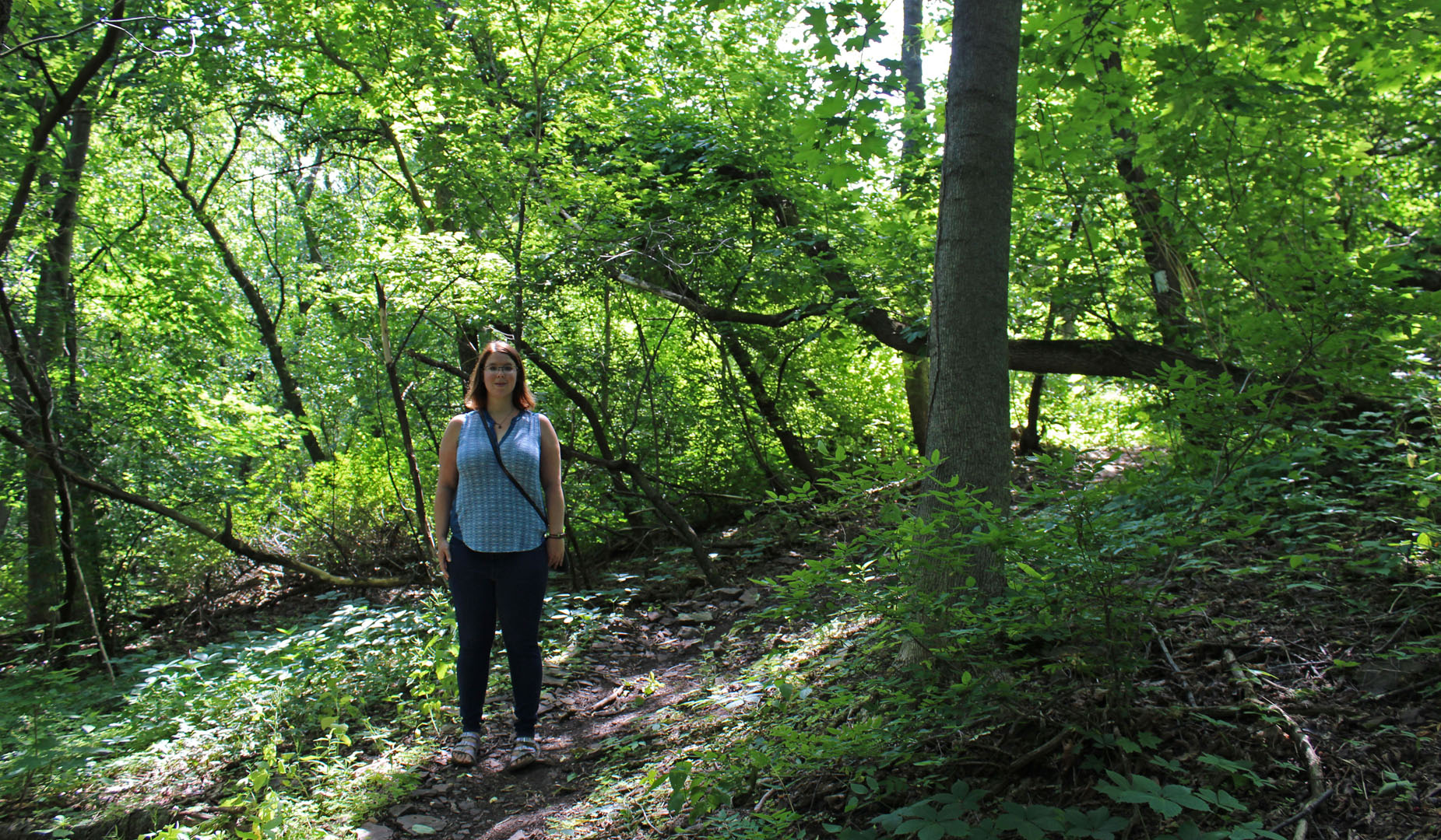 Shannon on the Bruce Trail