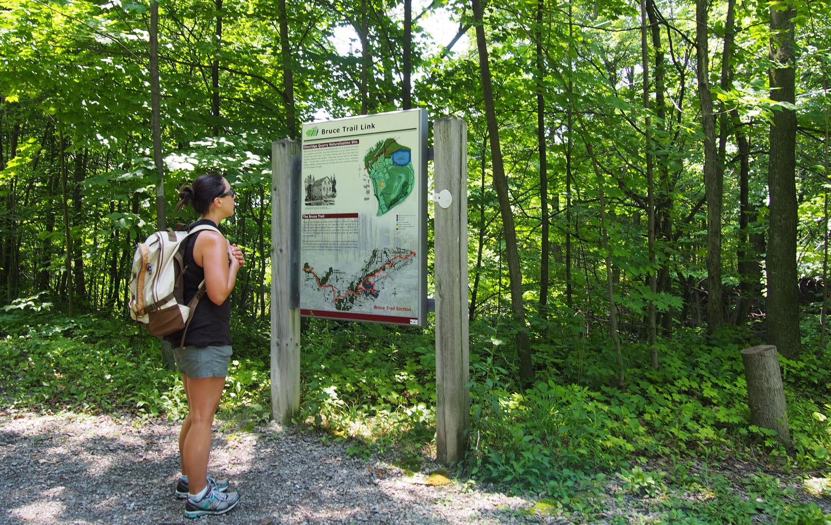 Hiking the Bruce Trail