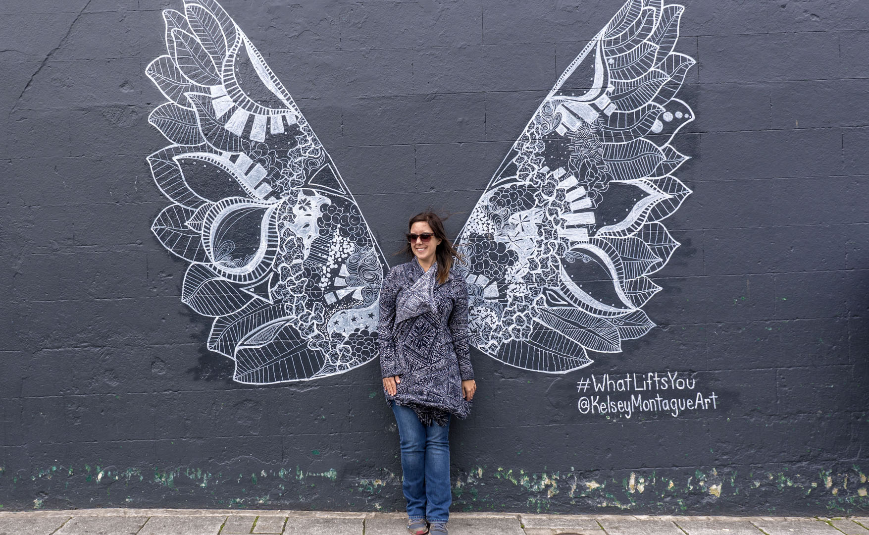 What Lifts You Mural in Galway, Ireland