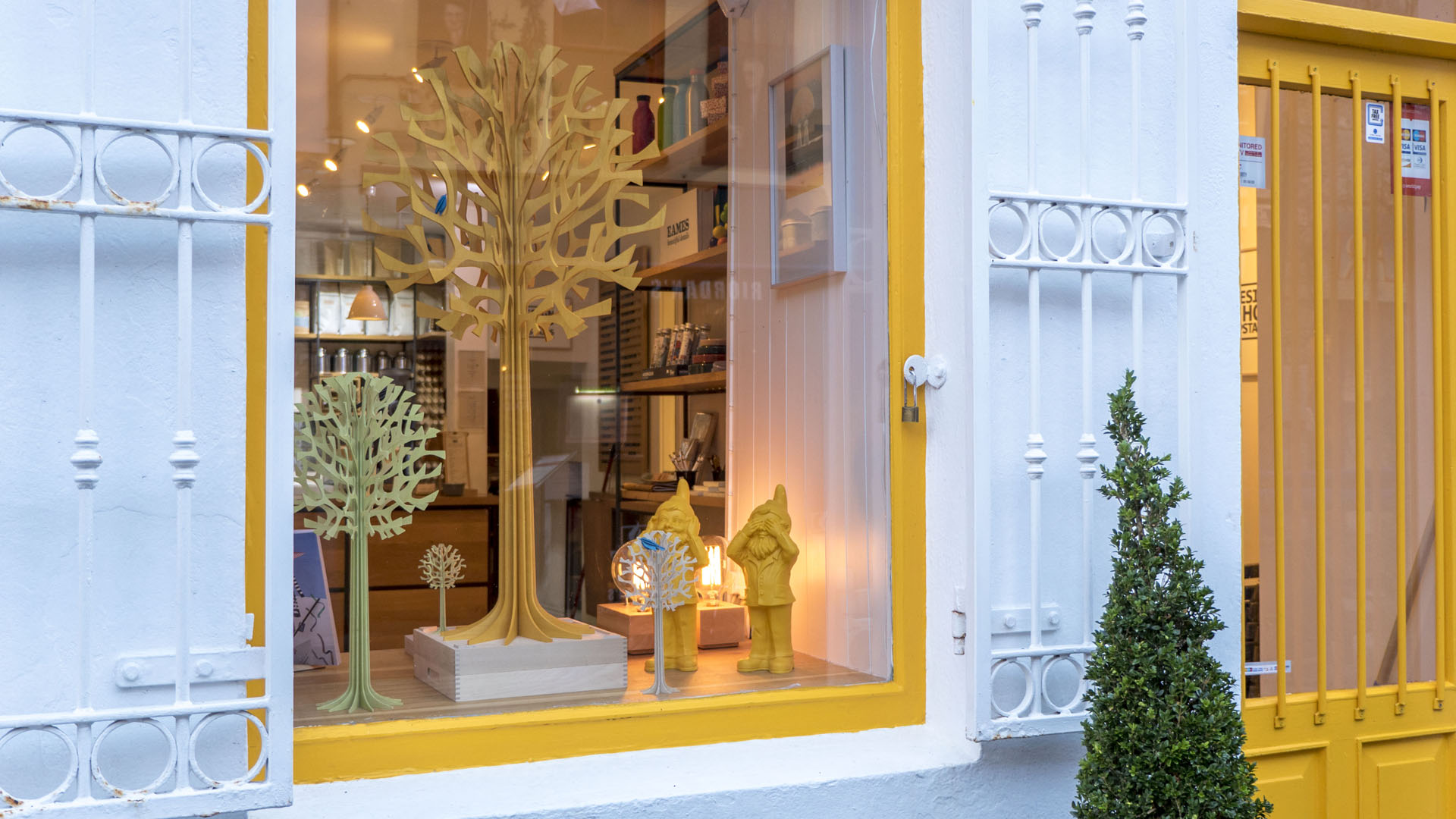 Galway storefront window