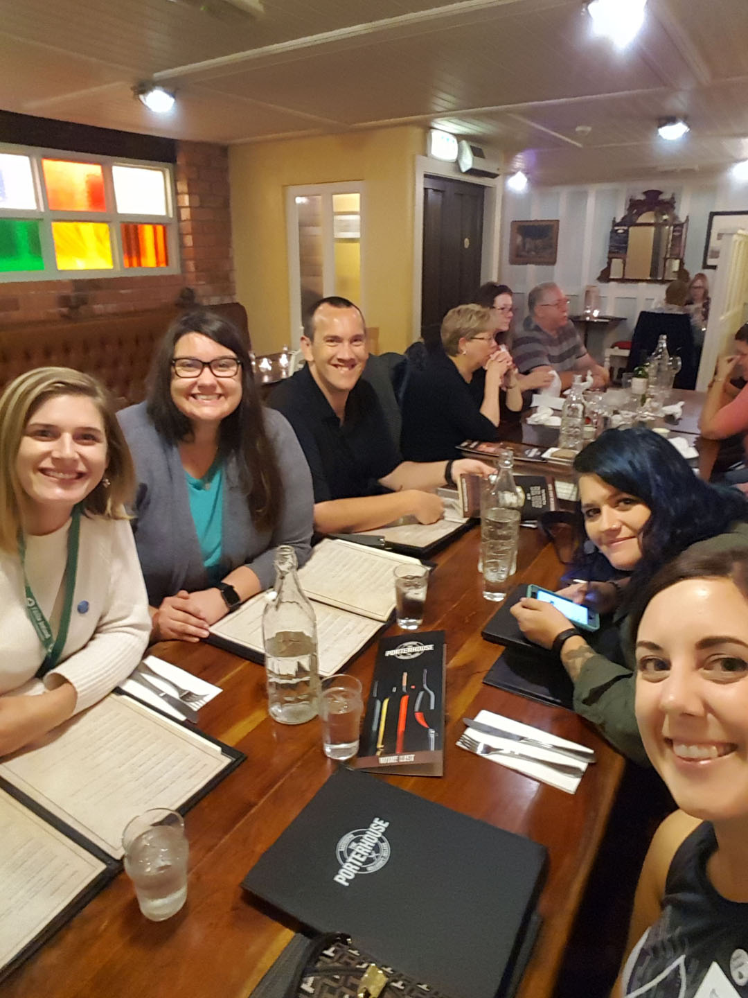 Blogger friends at The Porterhouse Killarney