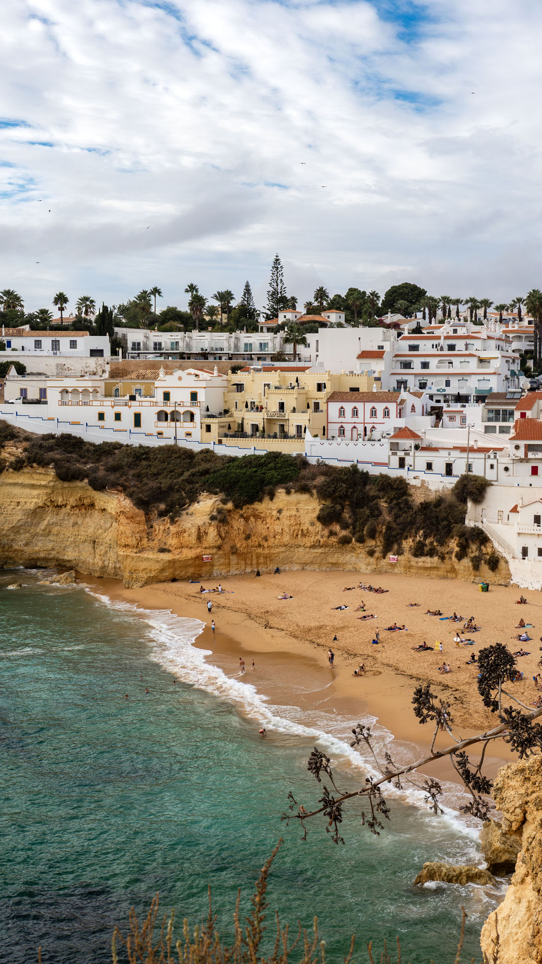 Carvoeiro Beach and Town