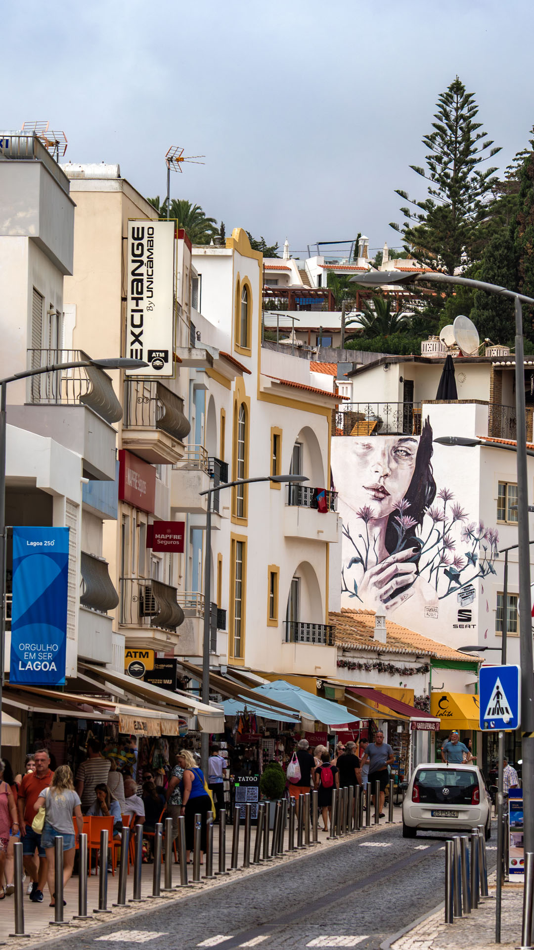Shopping streets in Carvoeiro