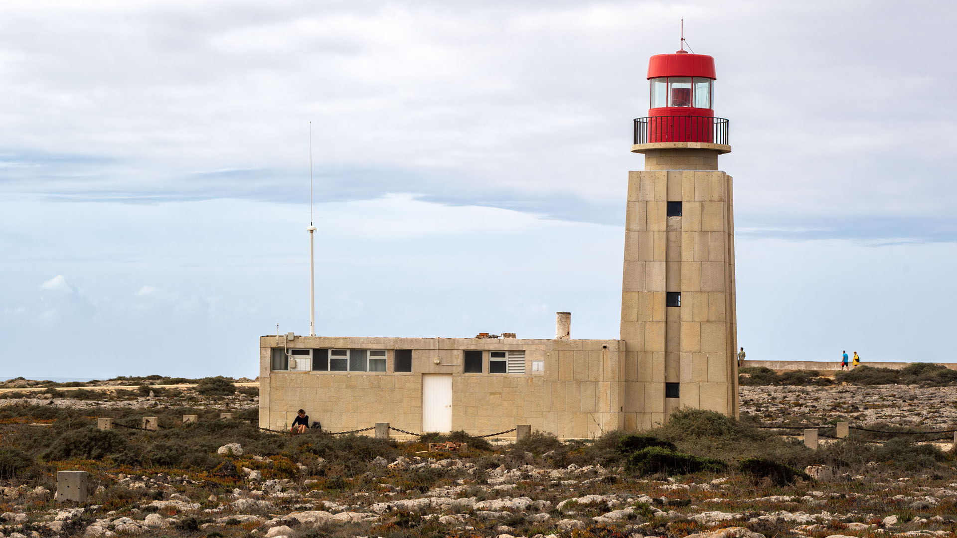 Lighthouse at Sagres Fortress