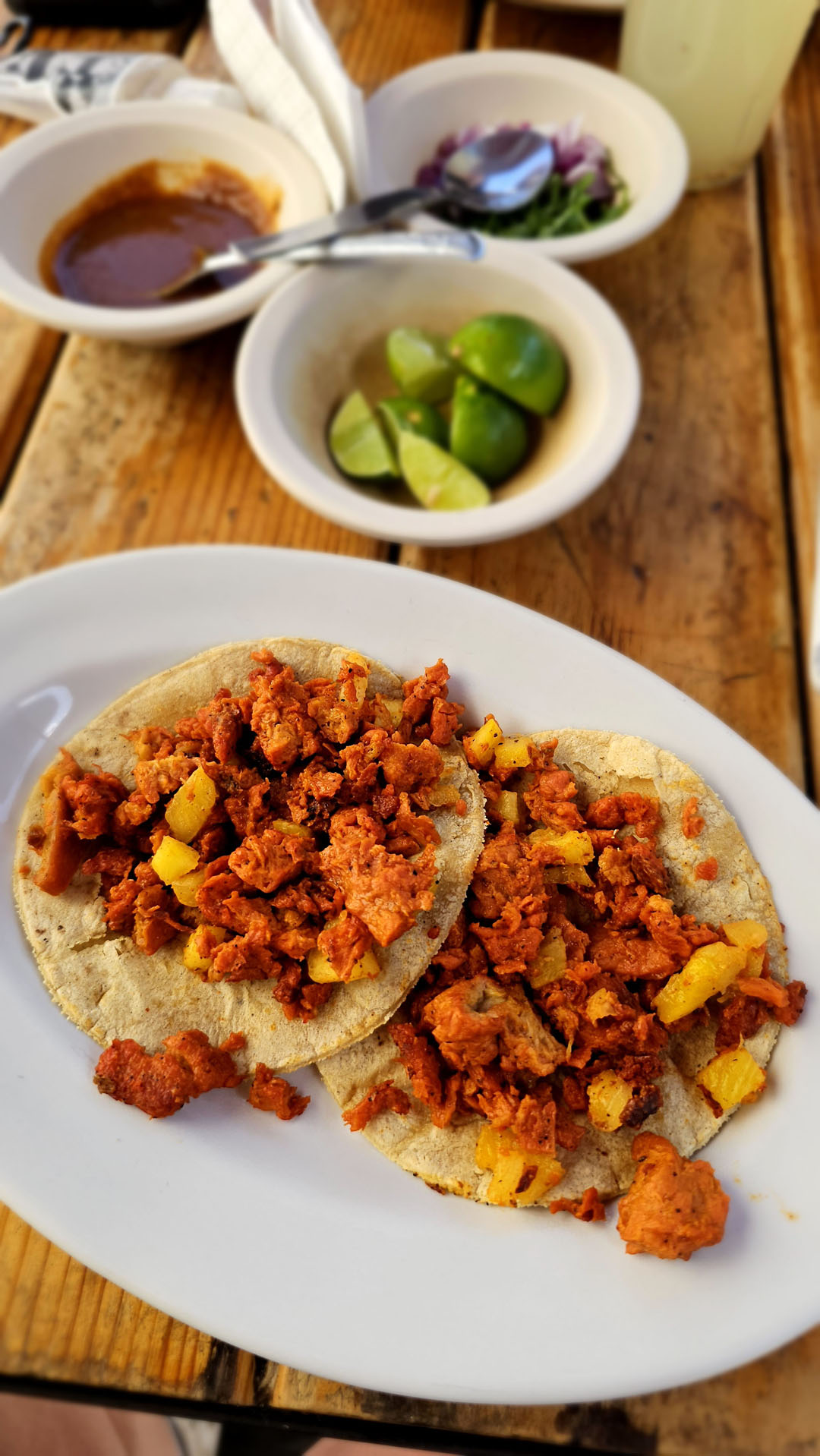 Vegan tacos