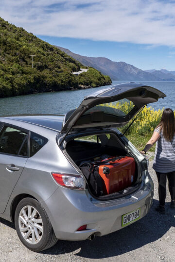 Renting a car in New Zealand