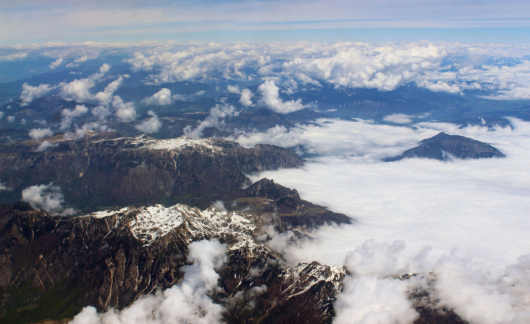 Flying to Venice