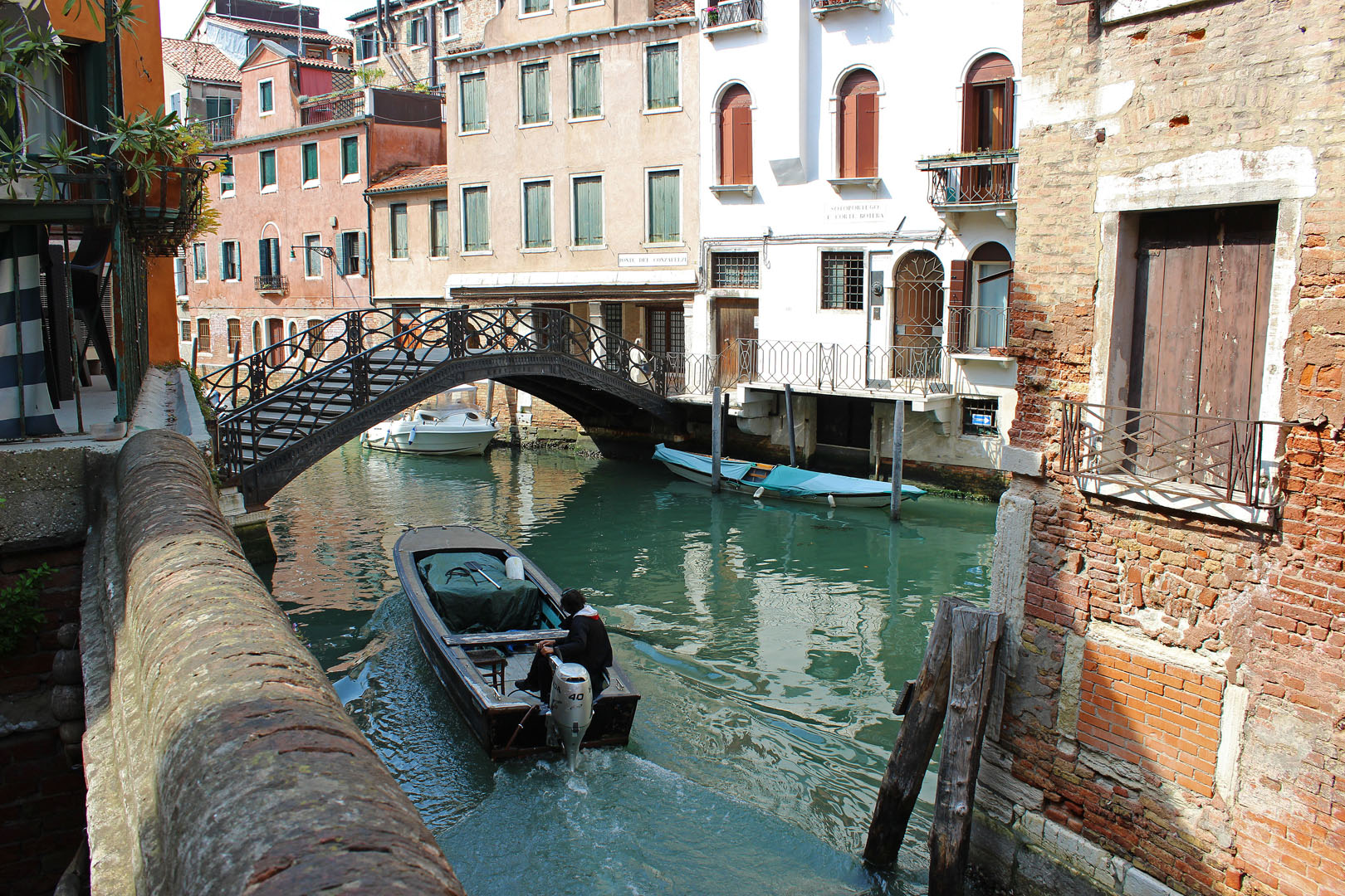 View of the Venice canal