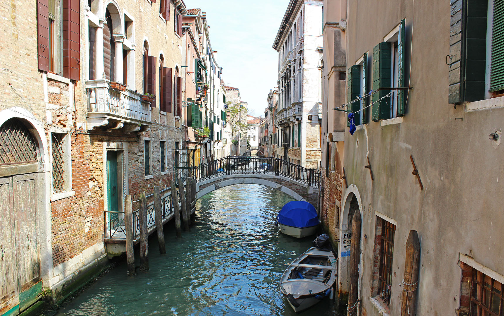 View of the Venice canal