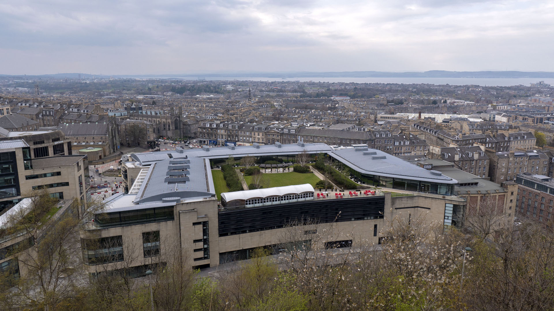 Views of The Glasshouse Hotel Edinburgh