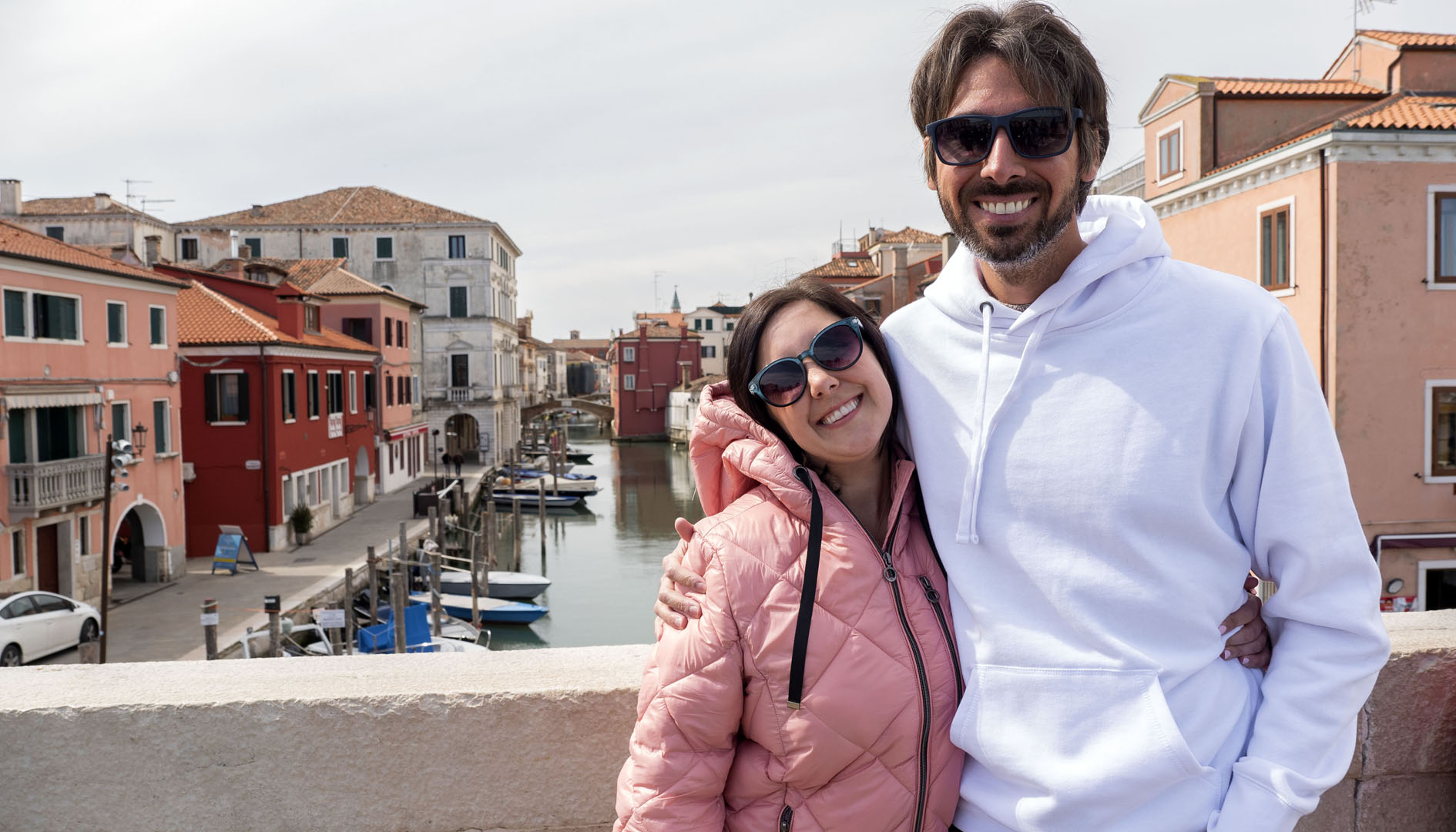 Lauren and Justin in Chioggia