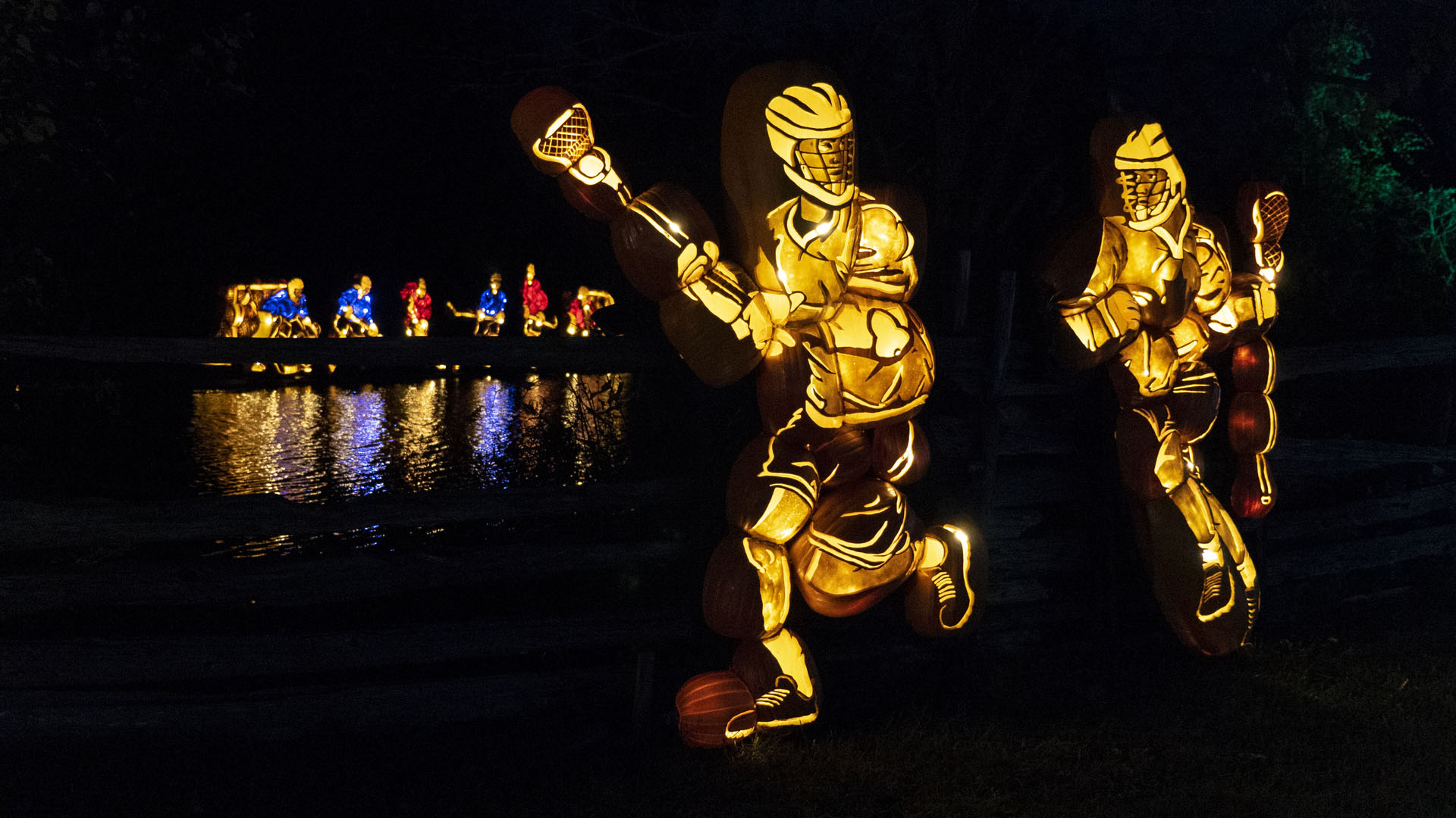 Pumpkinferno - Hockey players