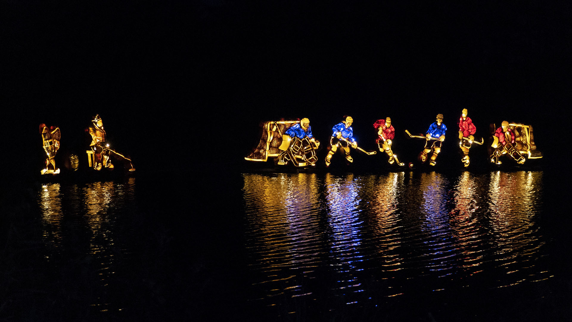 Pumpkinferno - Hockey players
