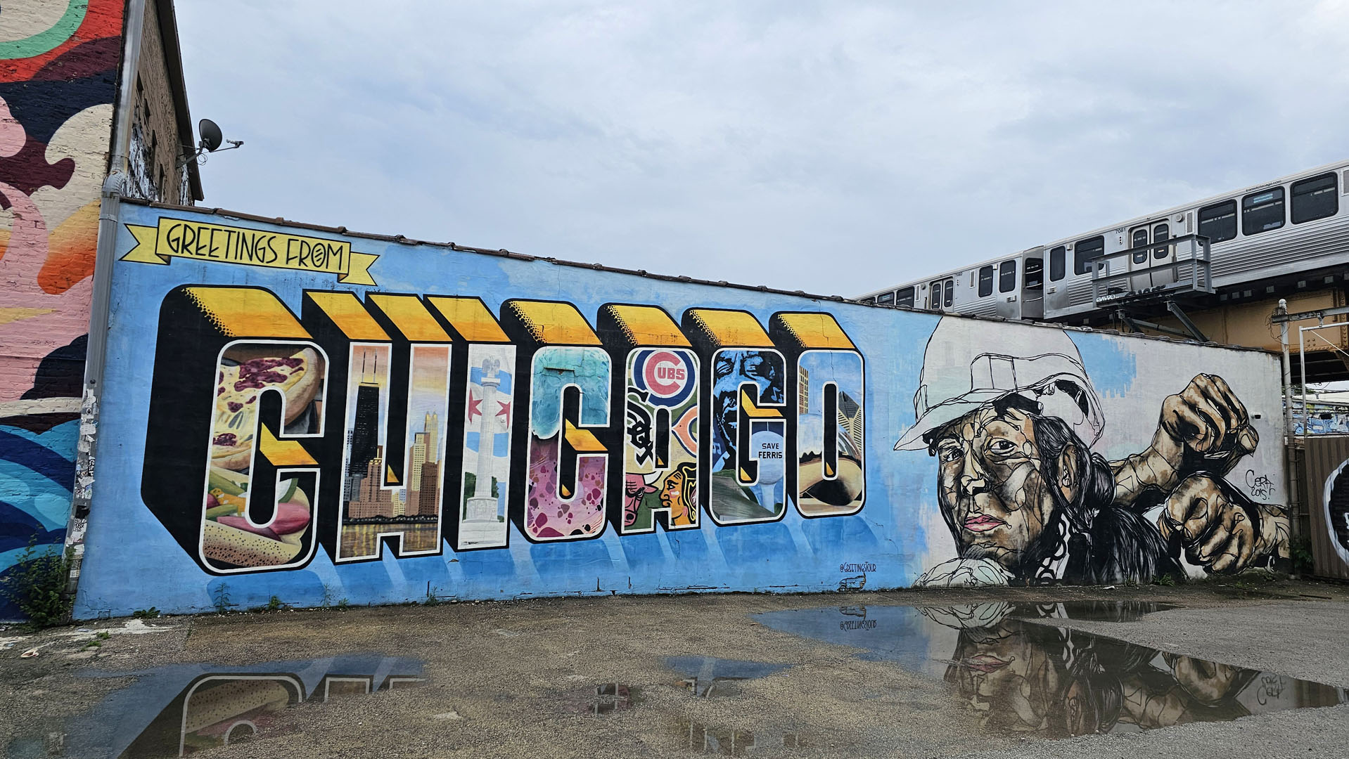 Wicker Park - Chicago mural