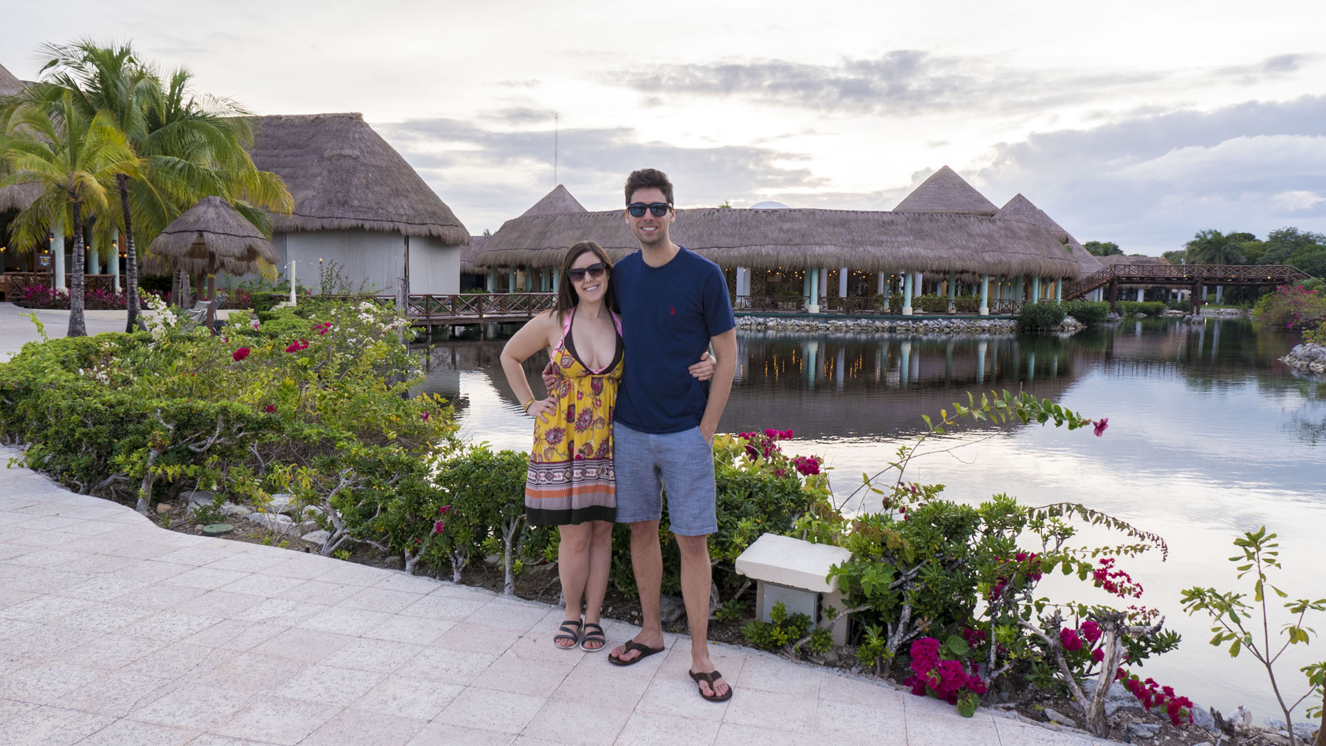 Lauren and Justin in Riviera Maya Mexico