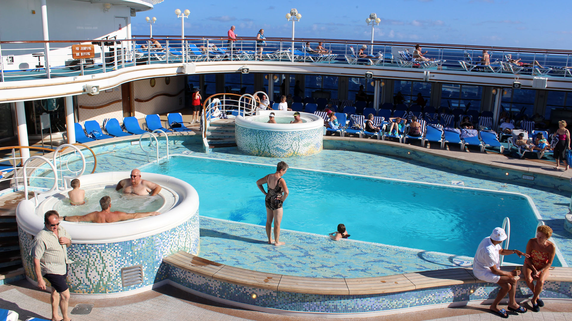 Caribbean Princess Swimming Pool