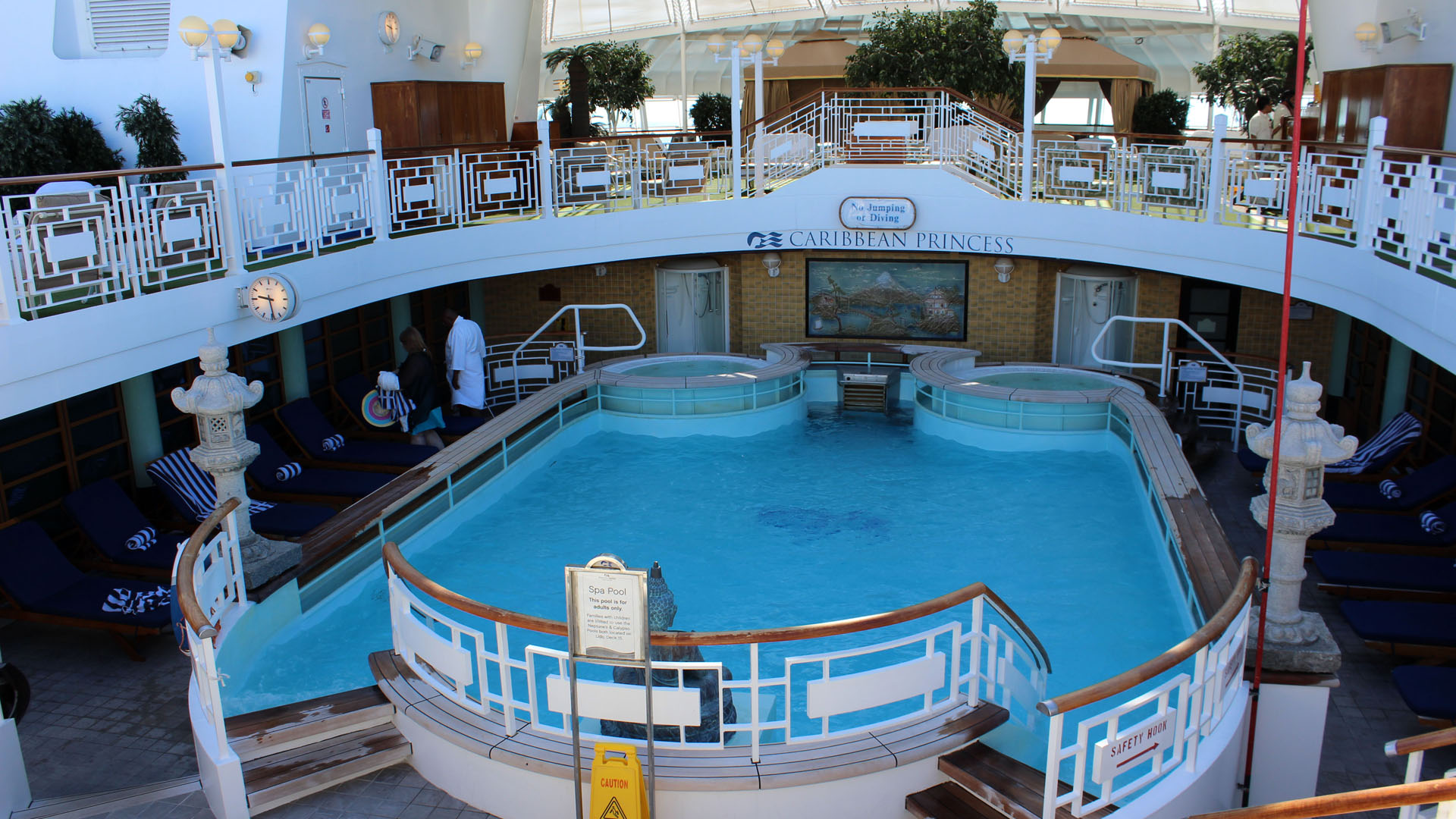 Caribbean Princess Spa Pool