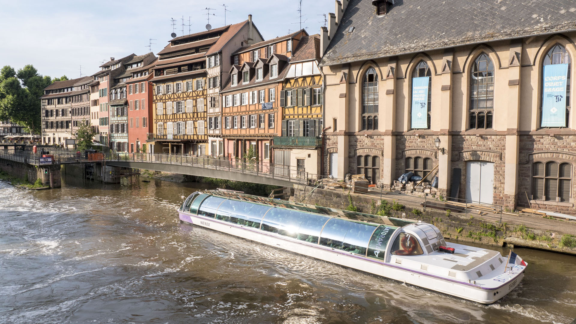 Boat ride in Strasbourg