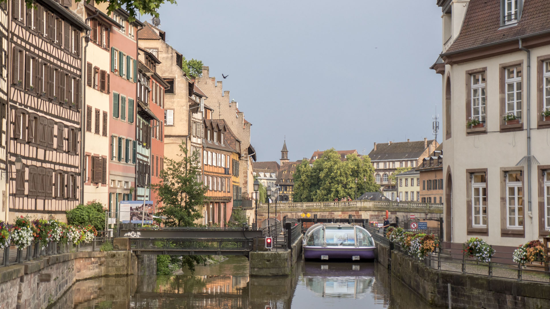 Boat ride in Strasbourg