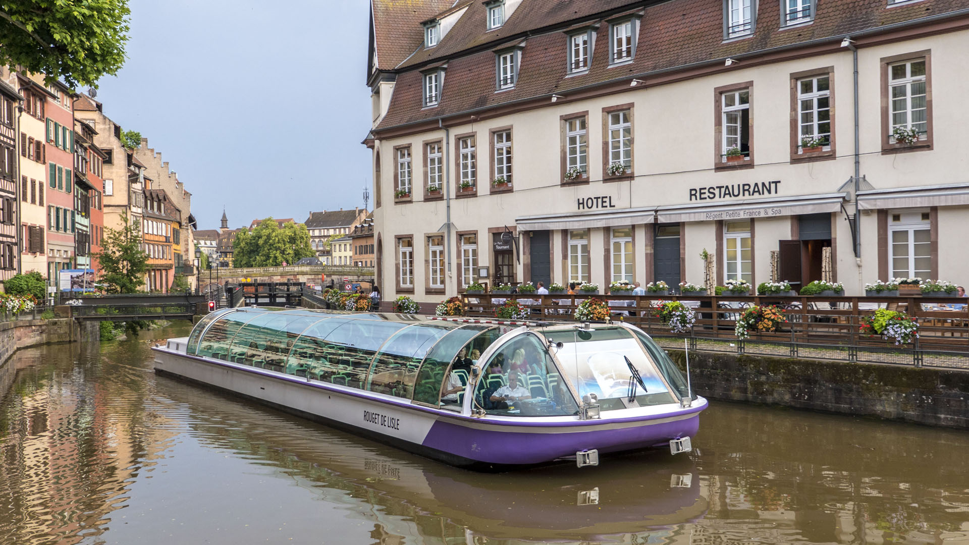 Boat ride in Strasbourg