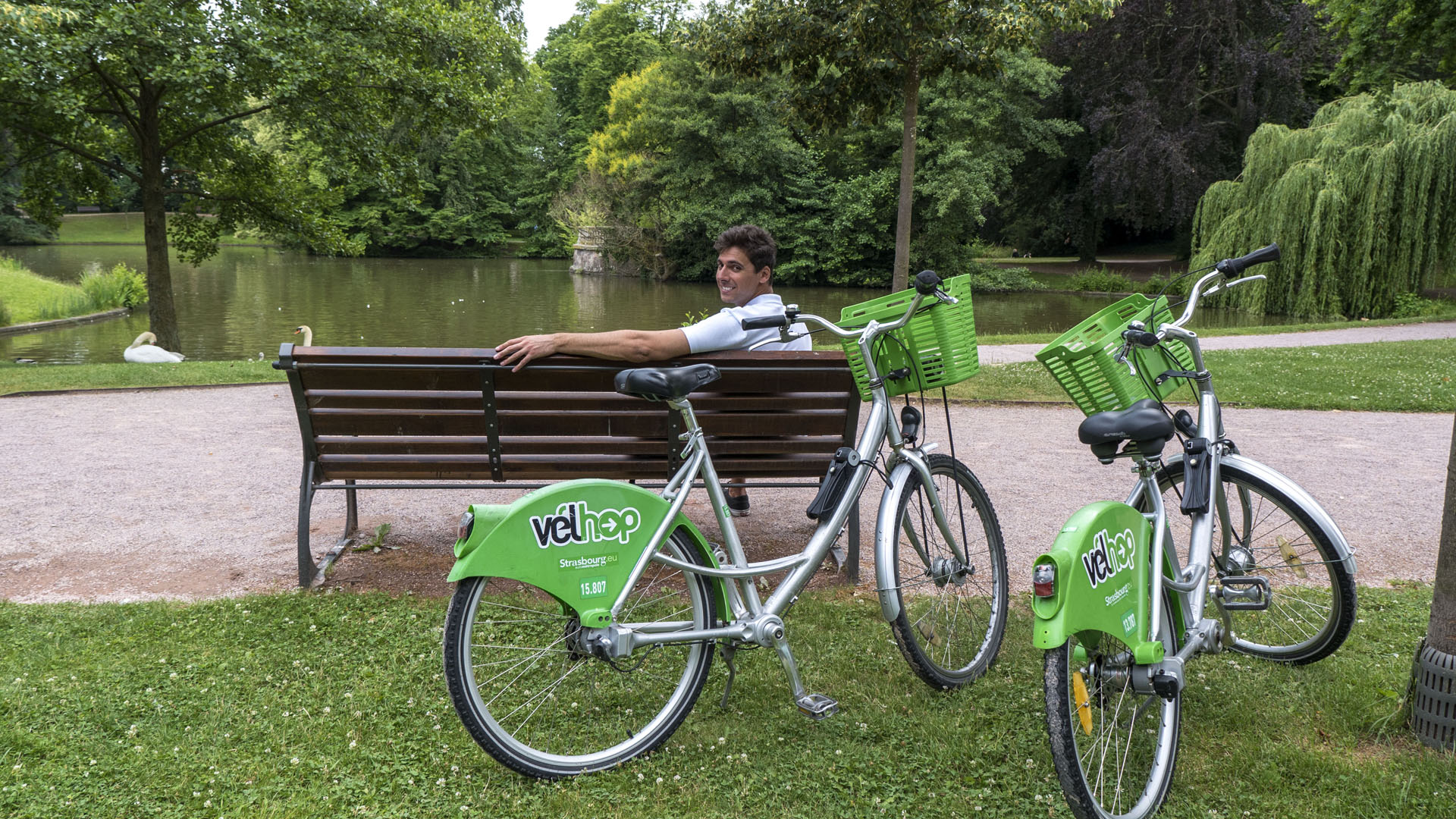 Ride a bike in Strasbourg