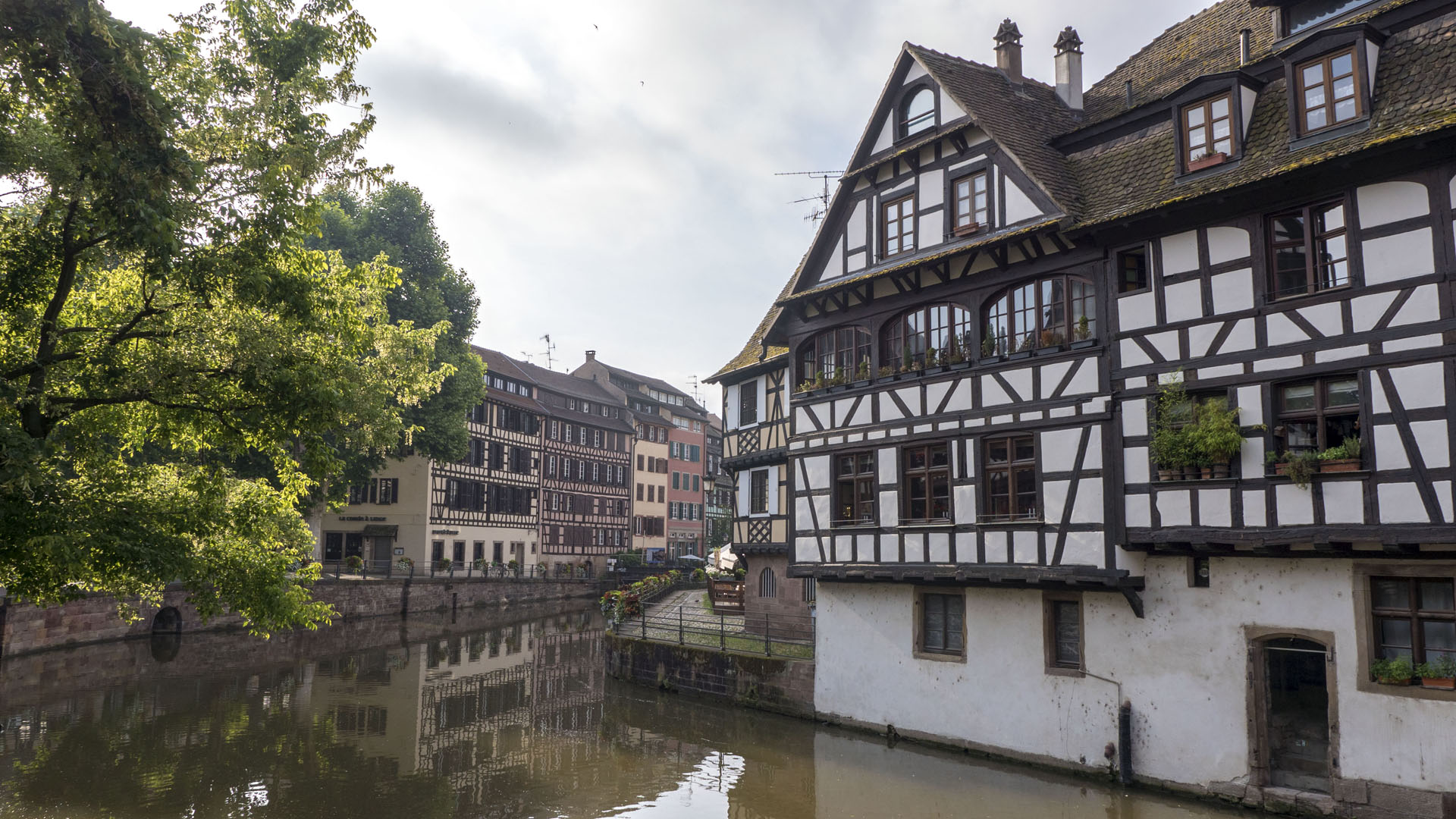 One day in Strasbourg France