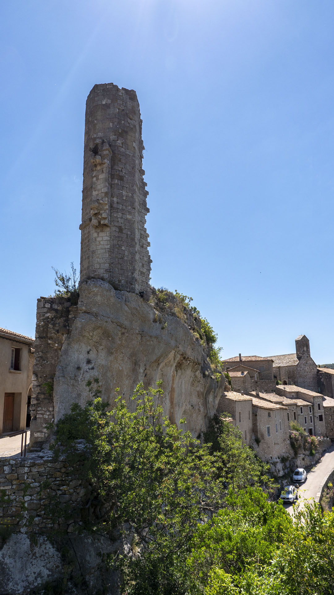 Candela pillar from medieval Minerve