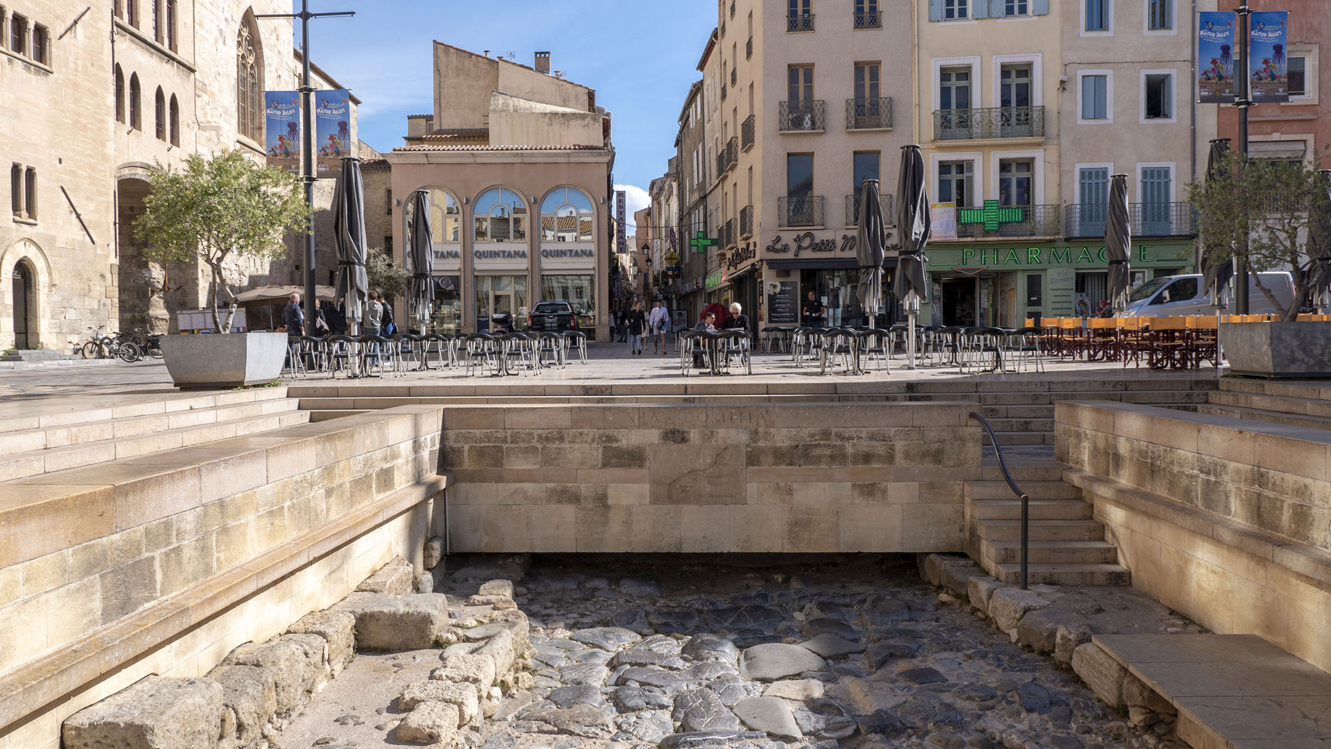 The Via Domitia Narbonne
