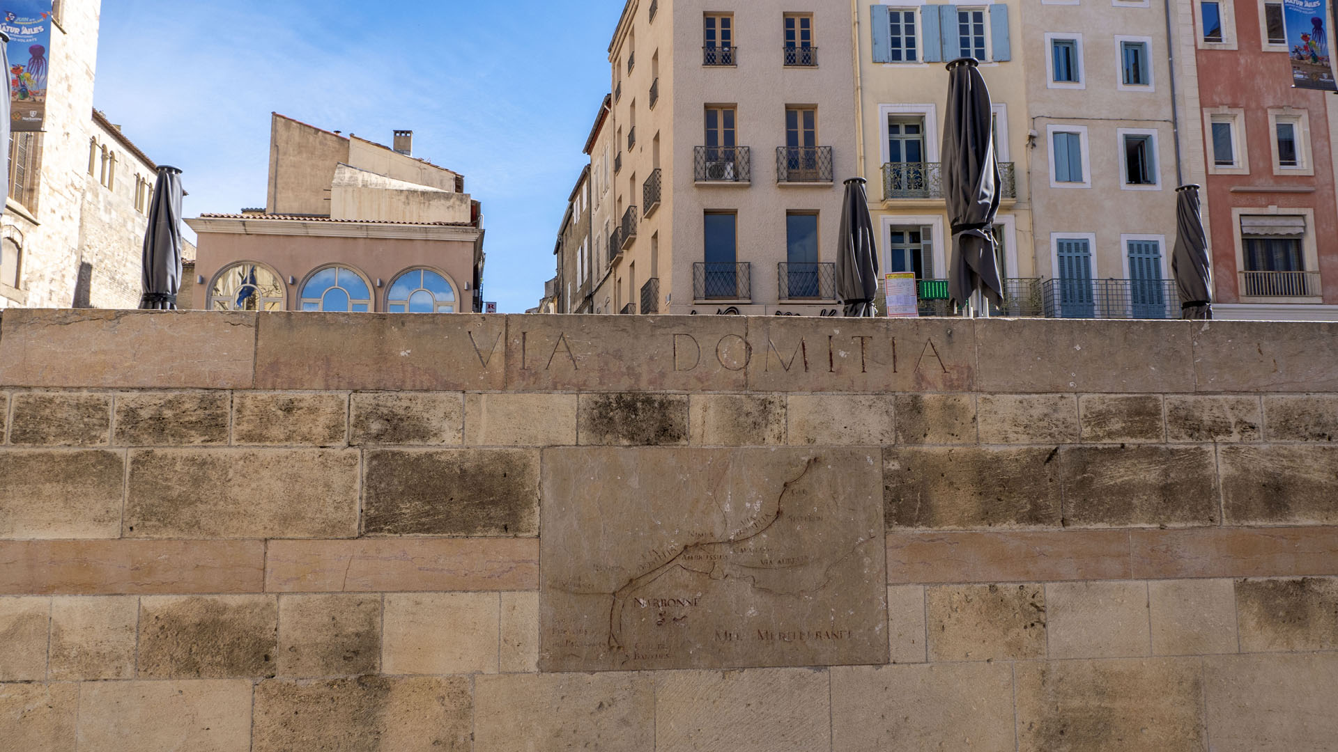 The Via Domitia Narbonne