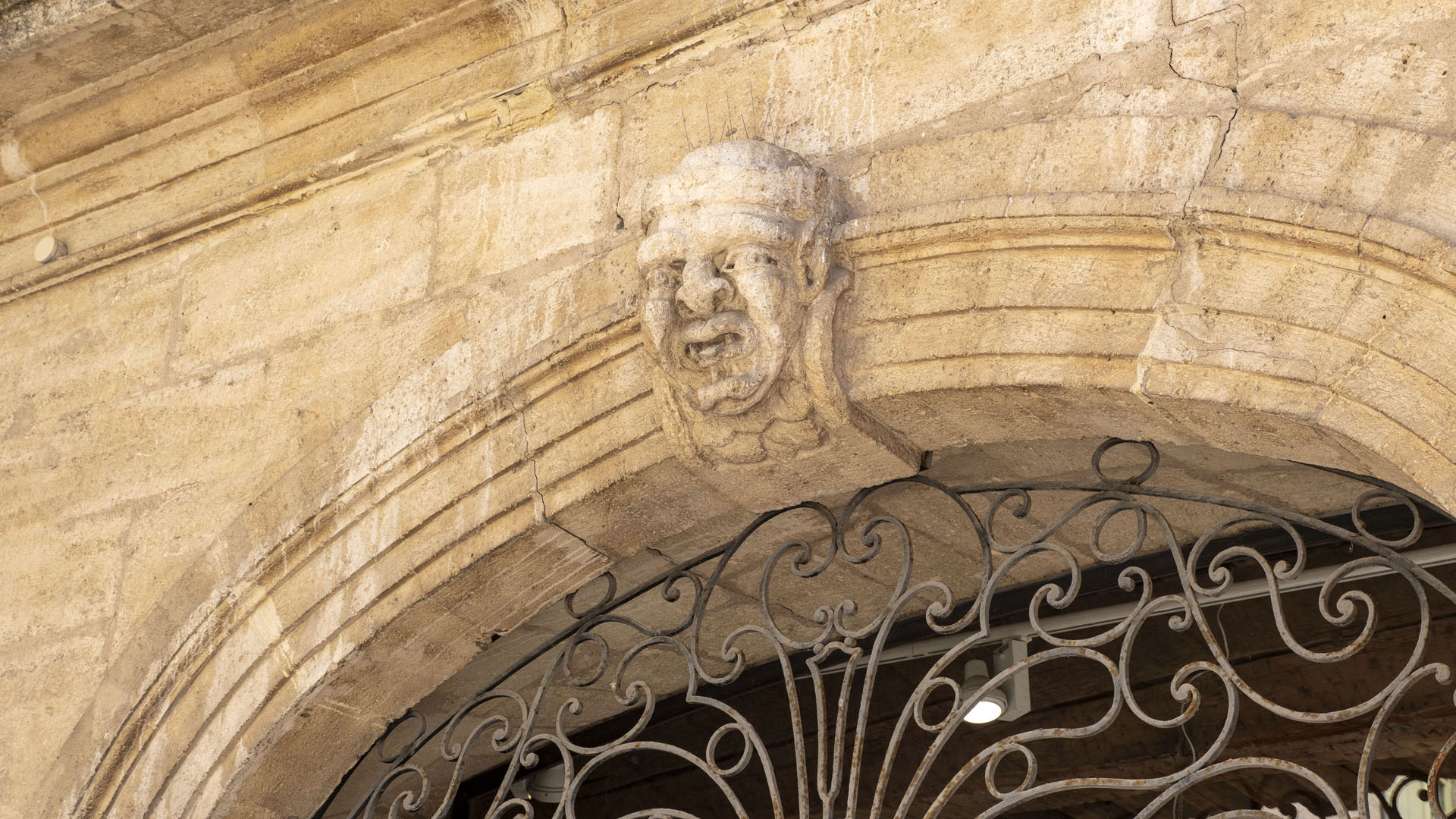 Architecture of Pezenas, France