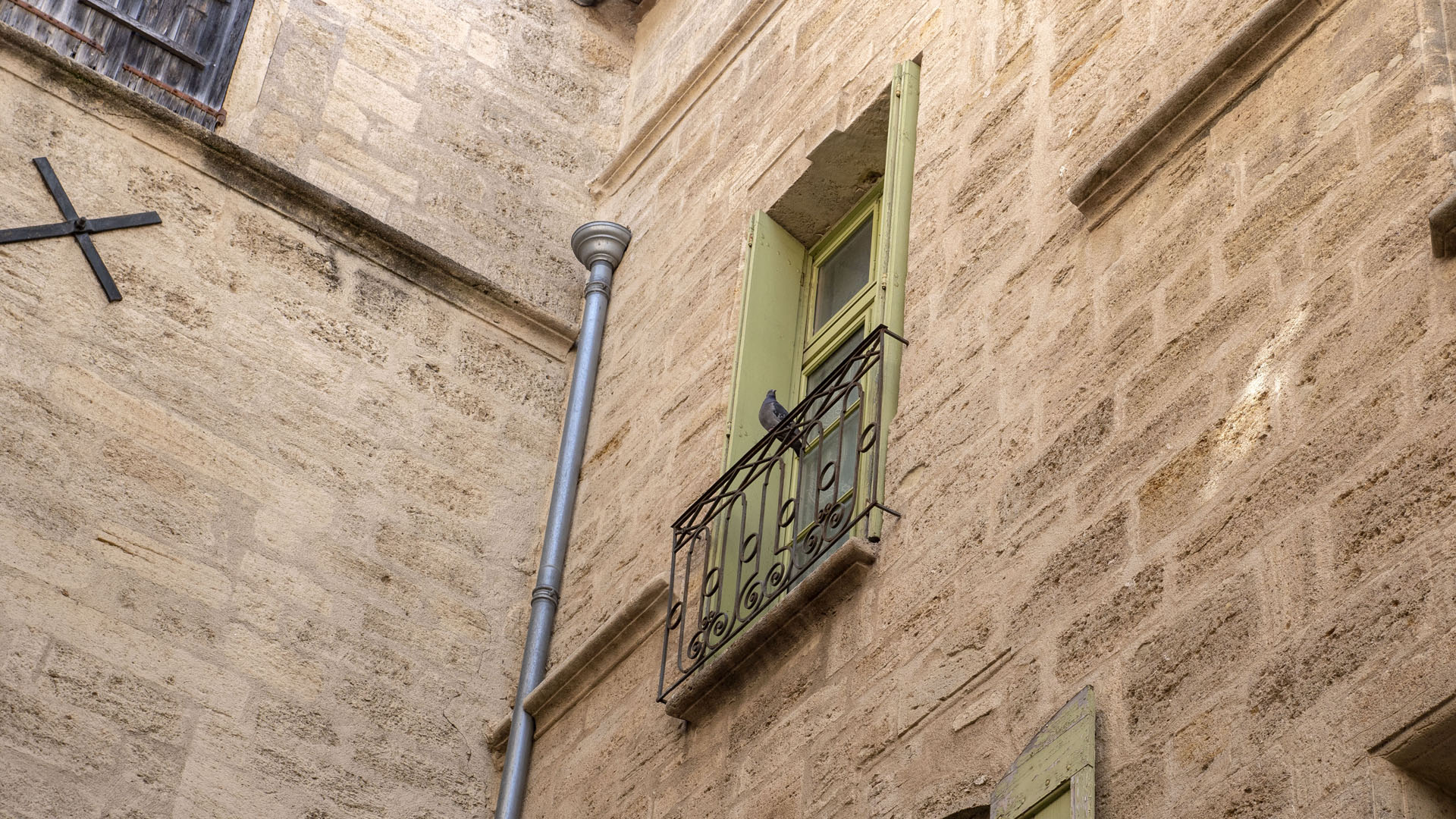 Balcony railings in Pezenas, France