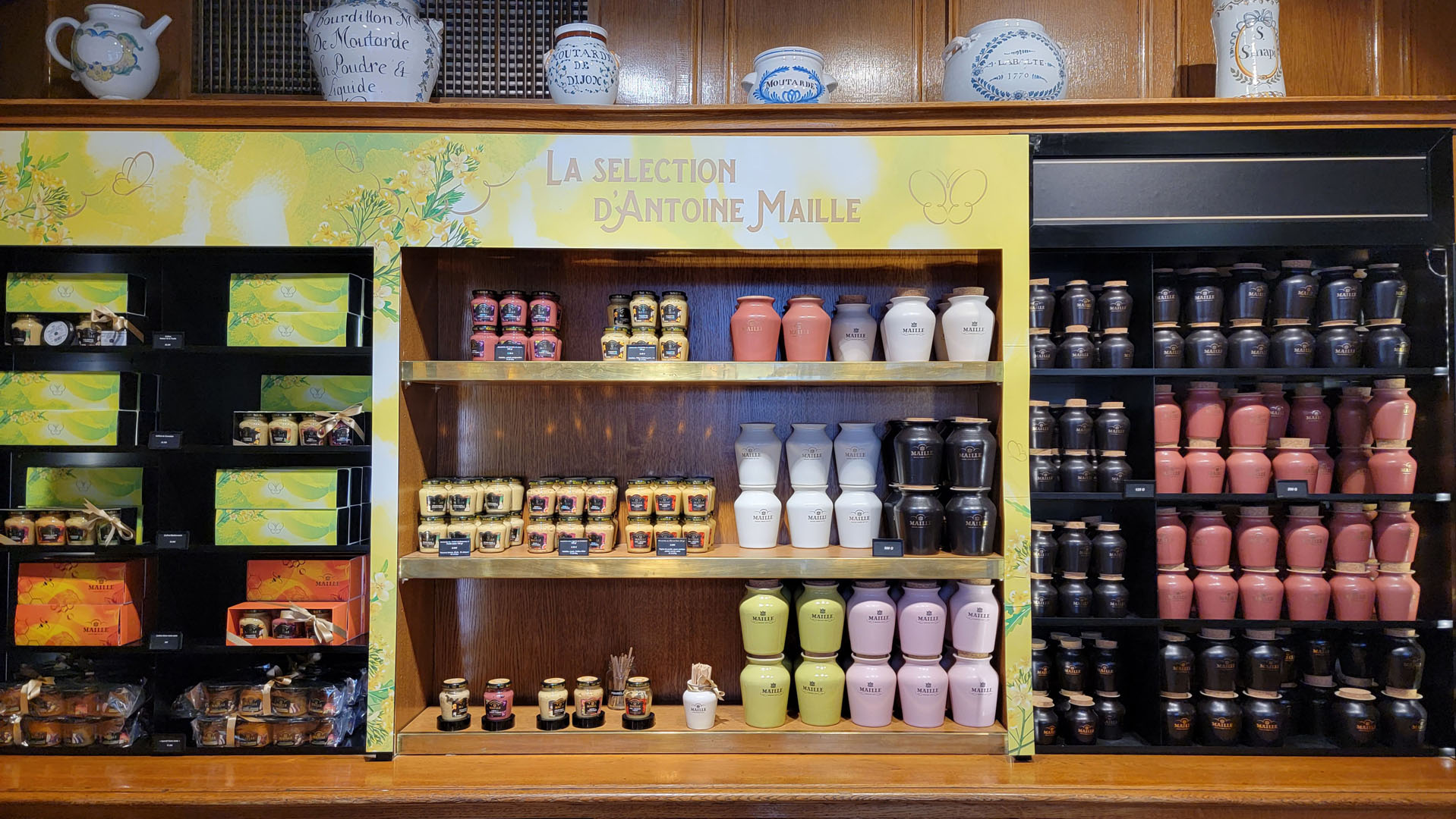 Dijon Mustard Tasting at Moutarde Maille