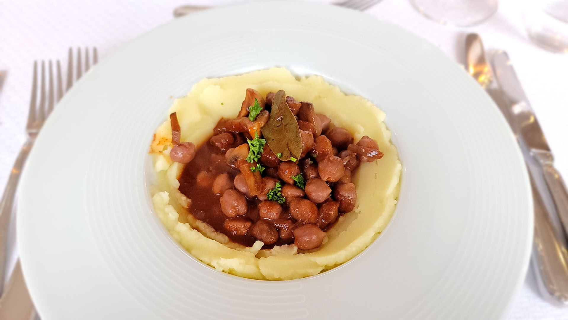 Chickpea dish