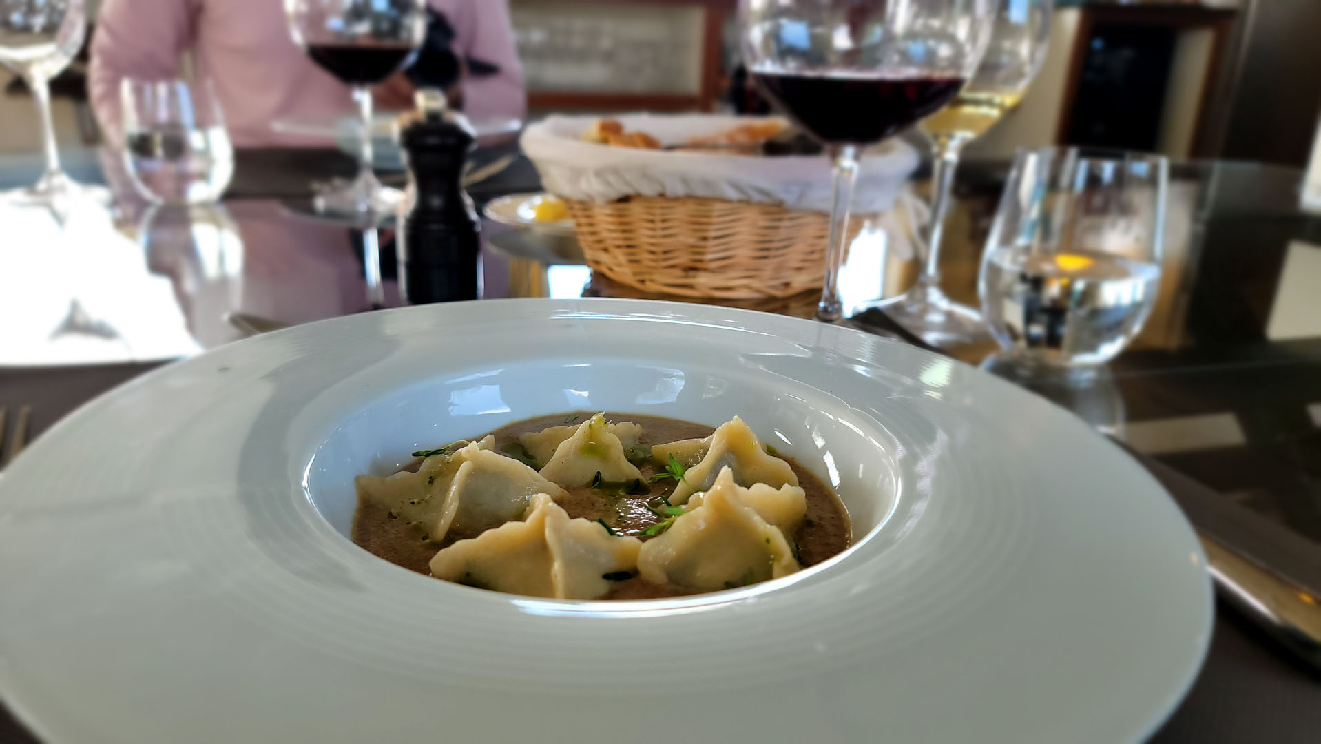 Vegan ravioli