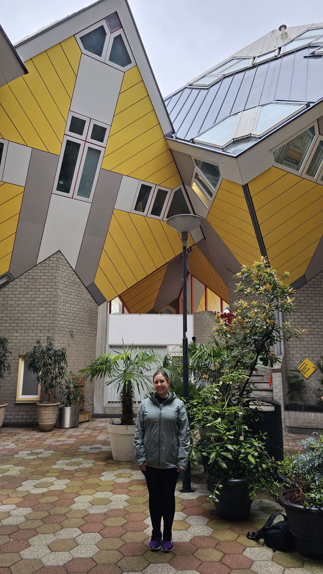 Lauren at The Cube Houses of Rotterdam, Kubuswoningen