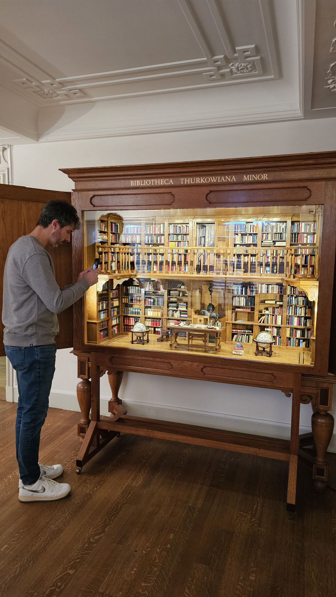 Miniature books at House of the Book, The Hague