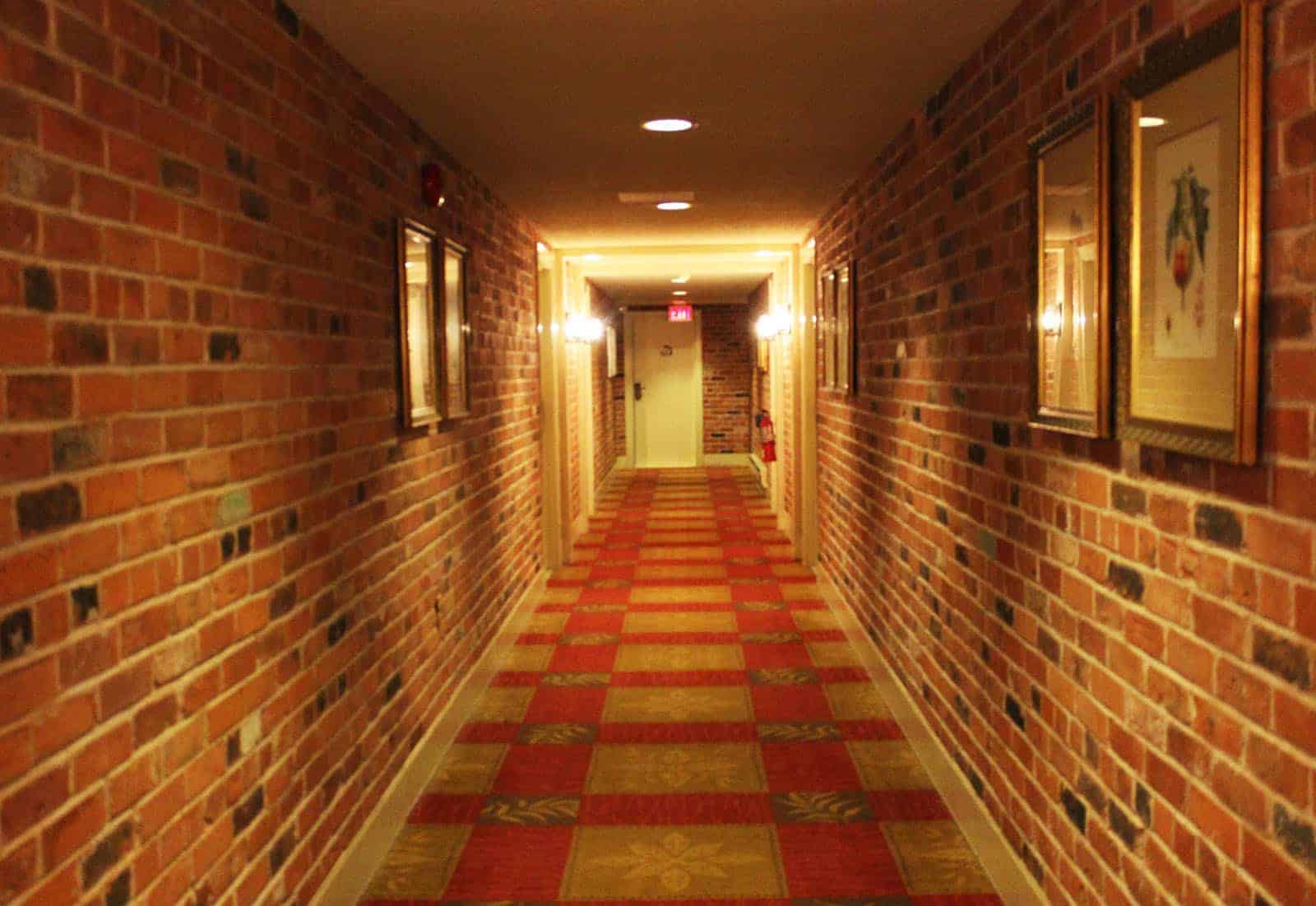 Hallway to our room