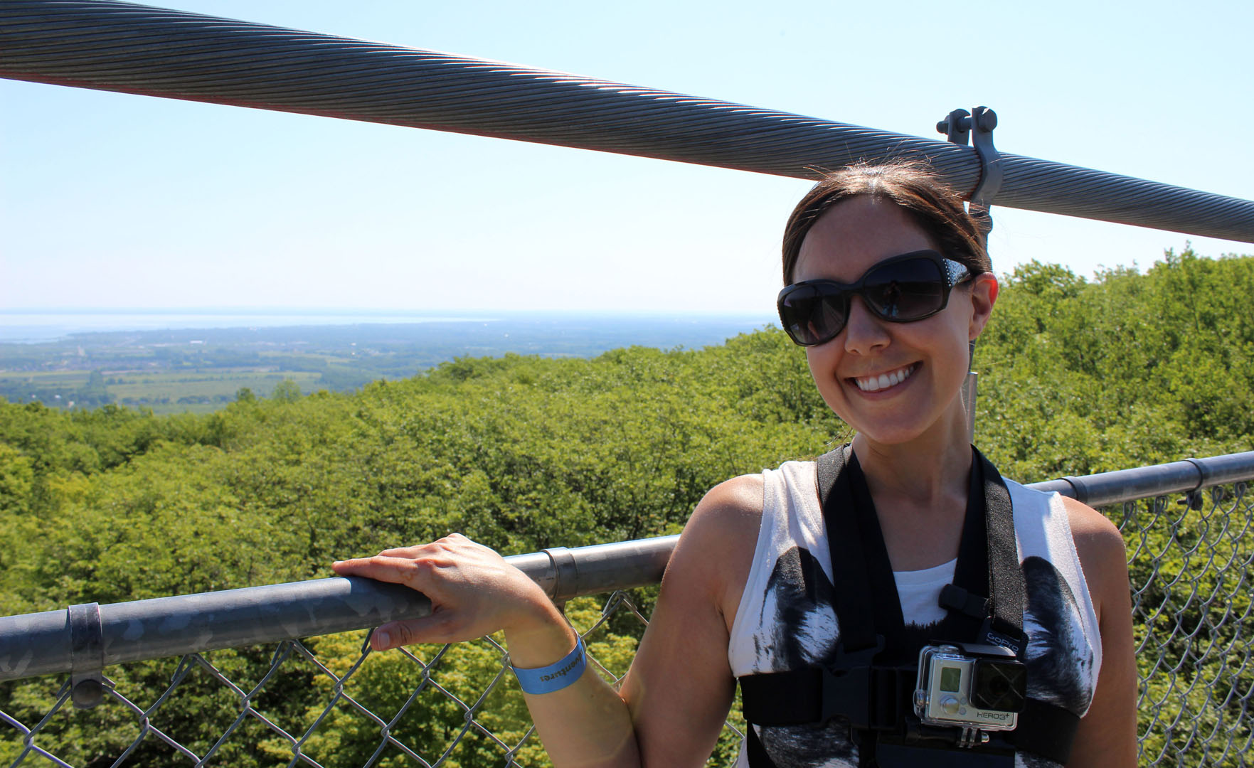 Scenic Caves suspension bridge