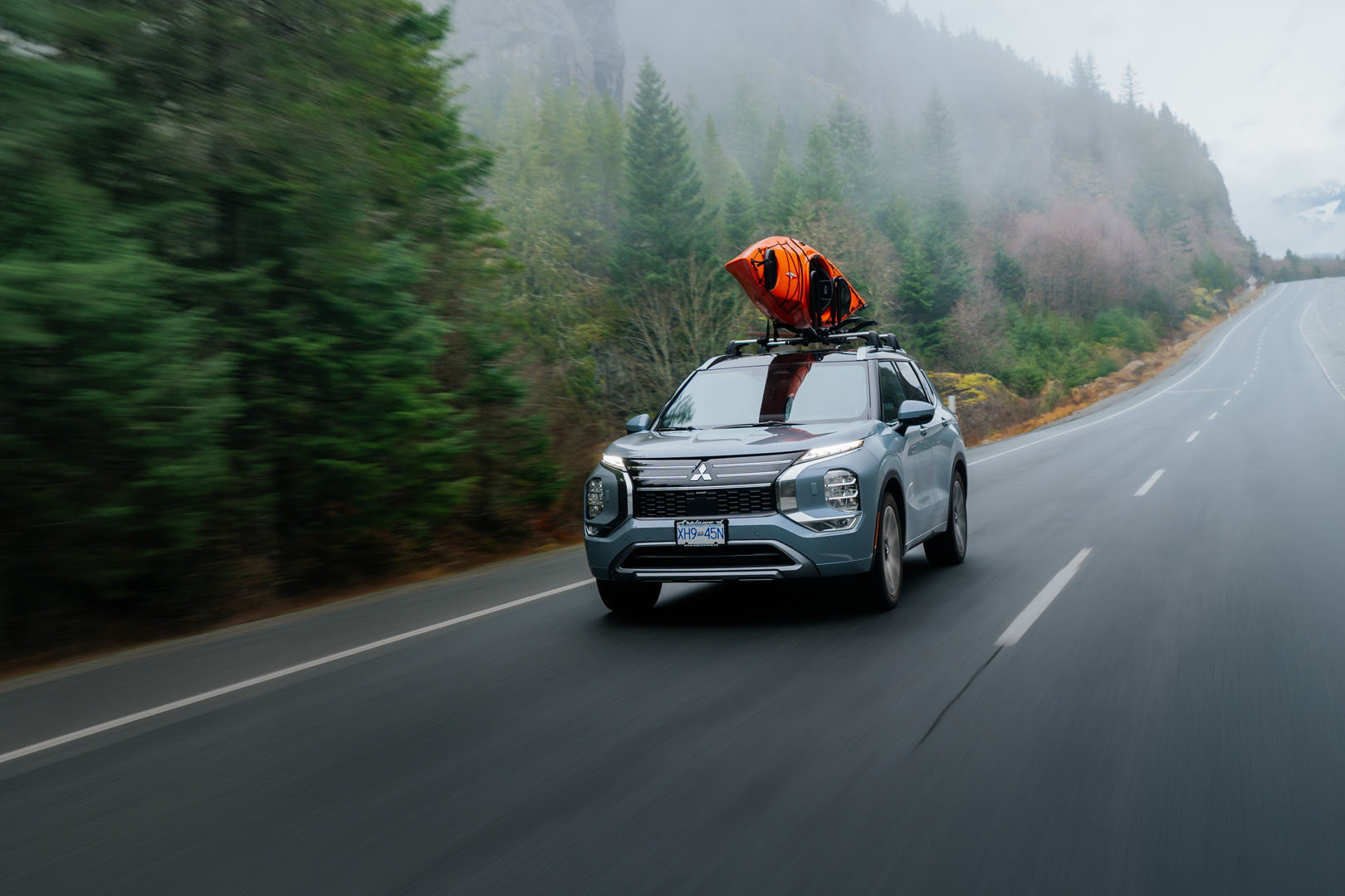 Driving the Mitsubishi Outlander