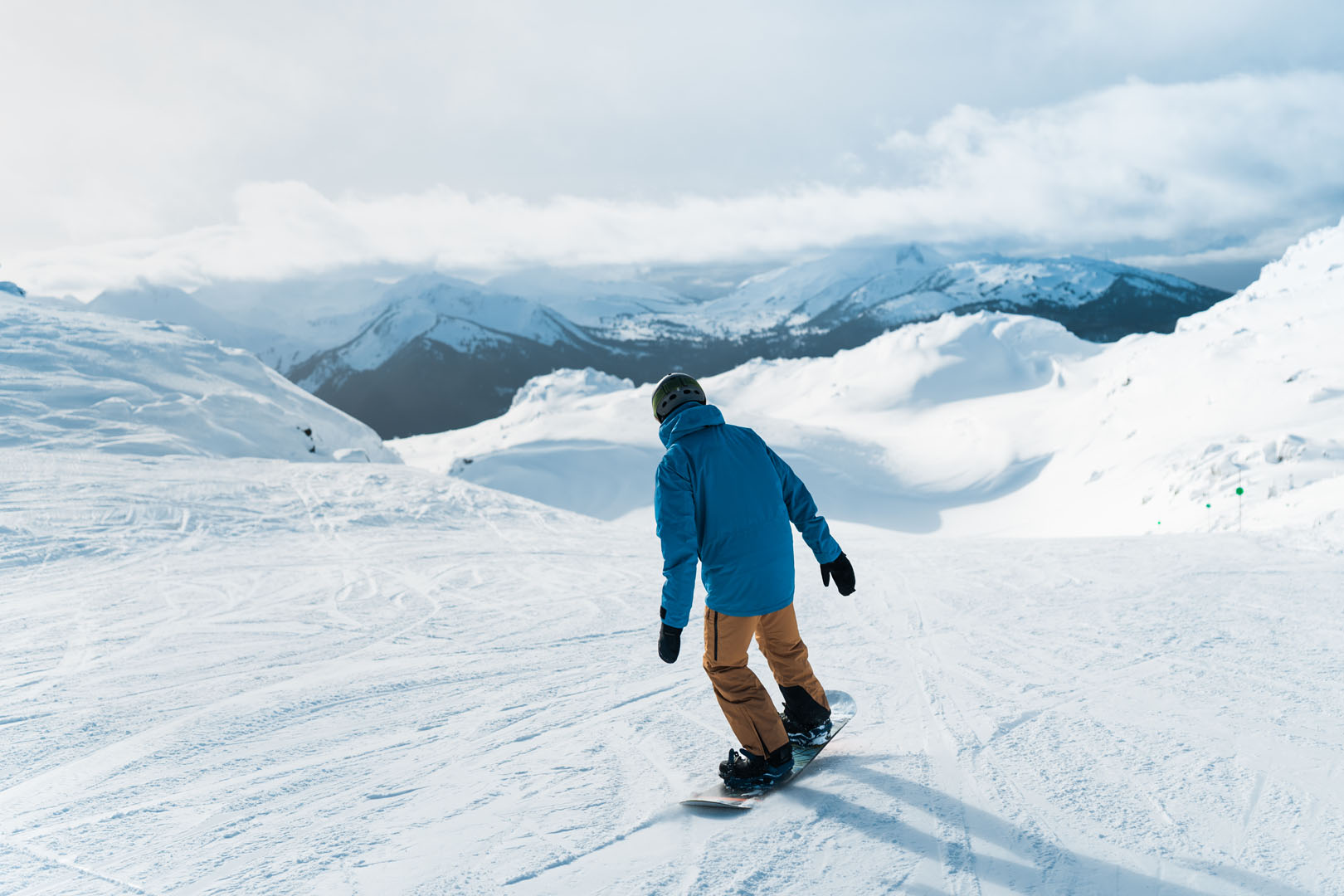 Snowboarding in Whistler