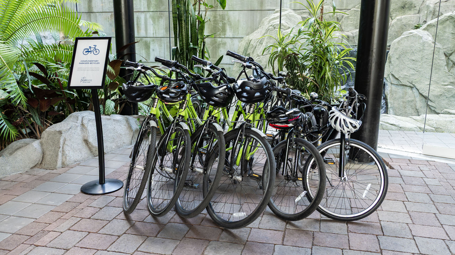 Bike rentals at The Parkside Hotel & Spa