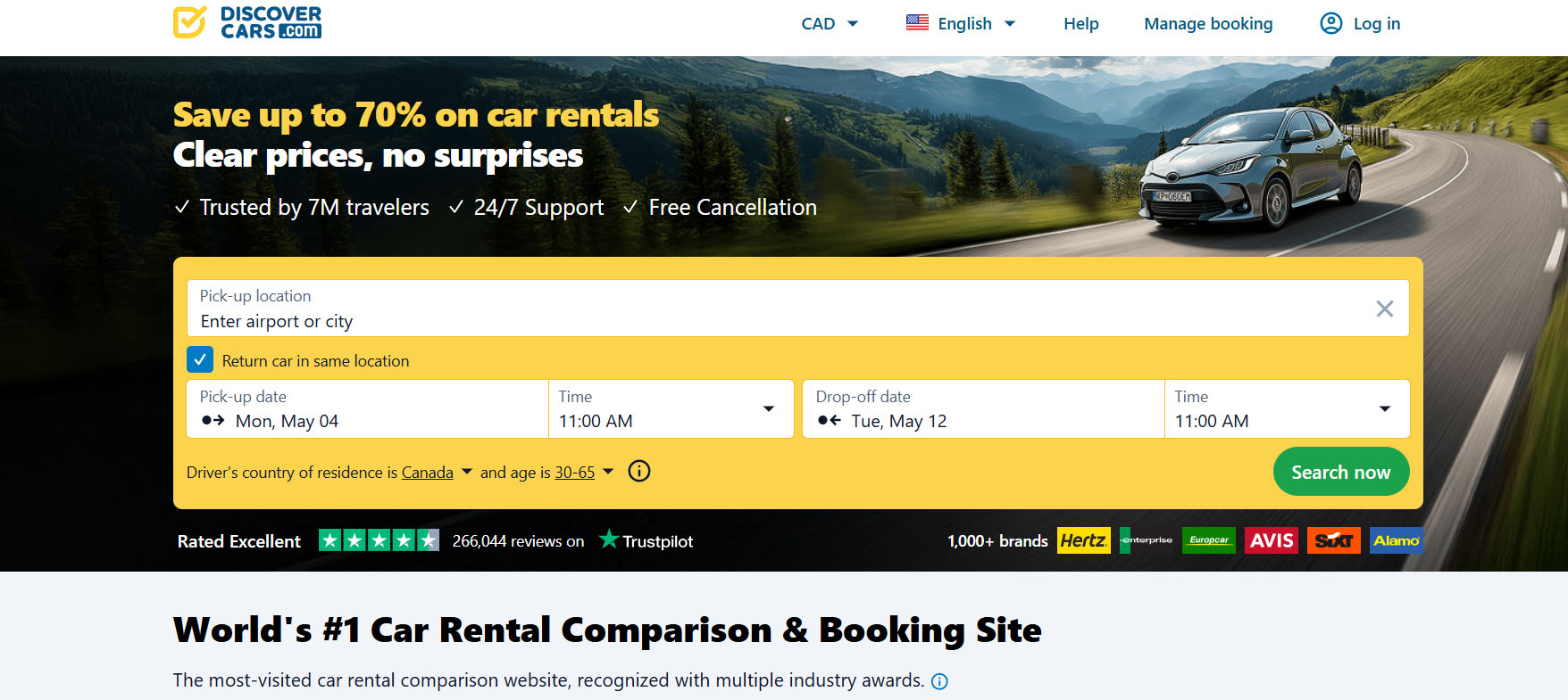DiscoverCars