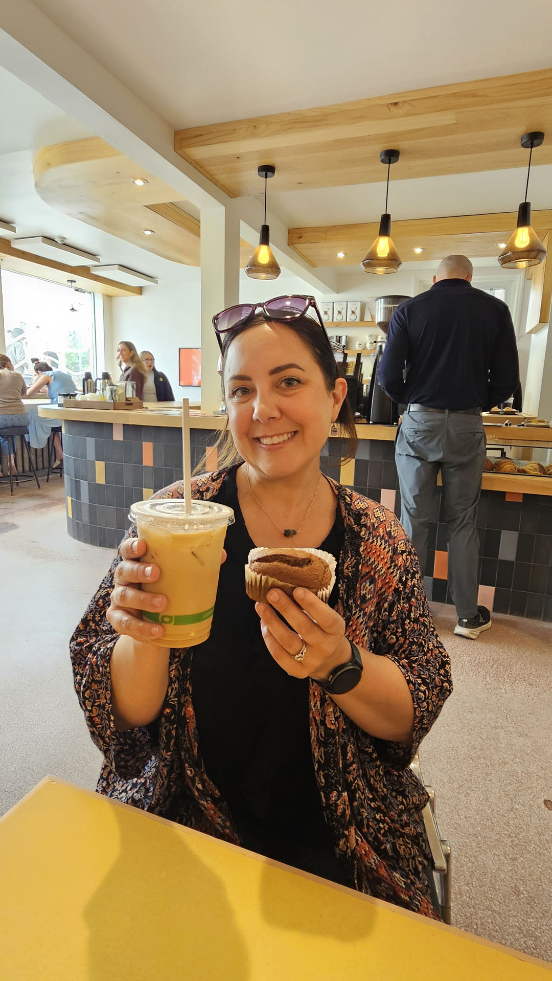 Lauren at Cafe Postal