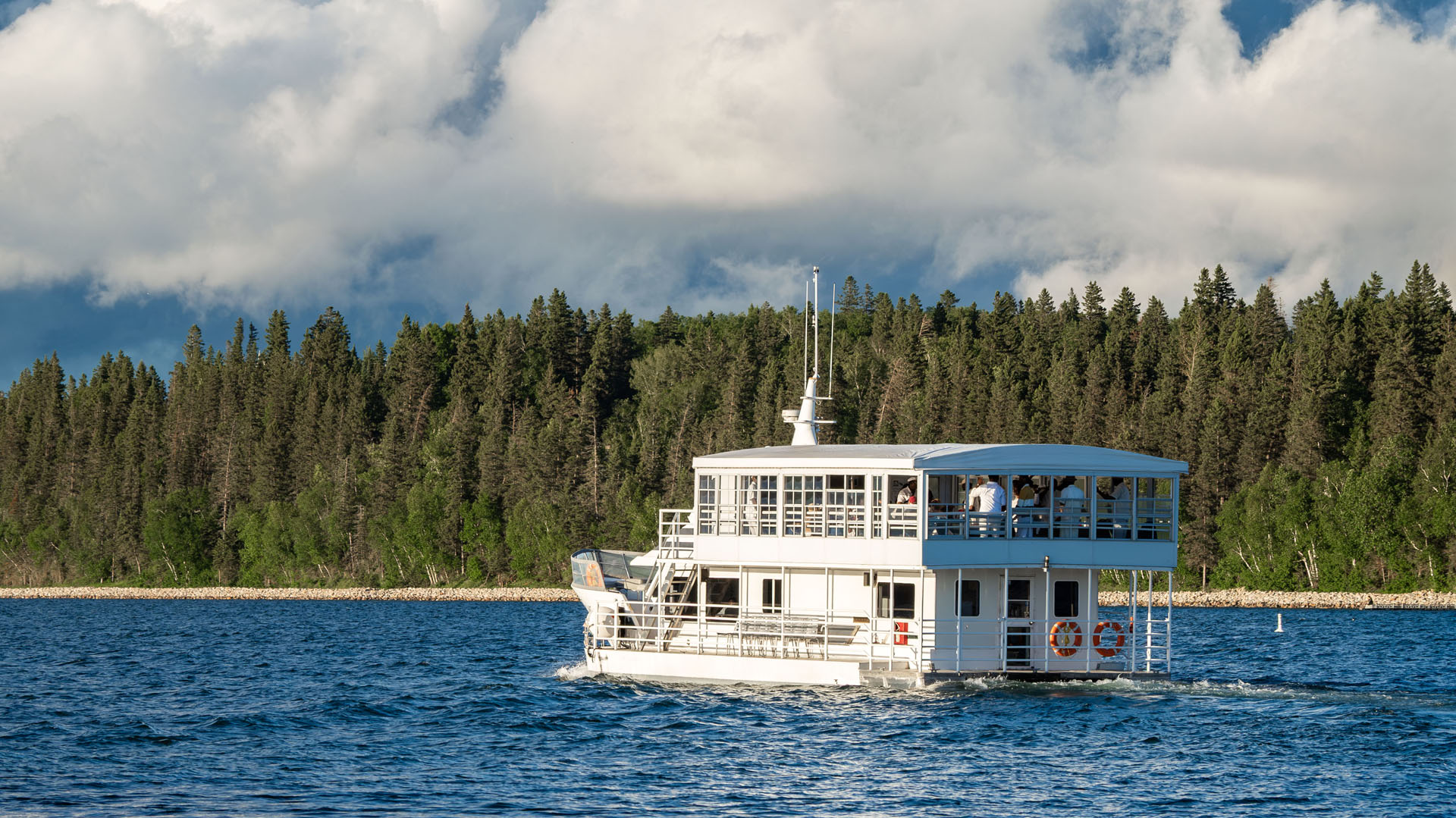 Boat Cruise at Riding Mountain