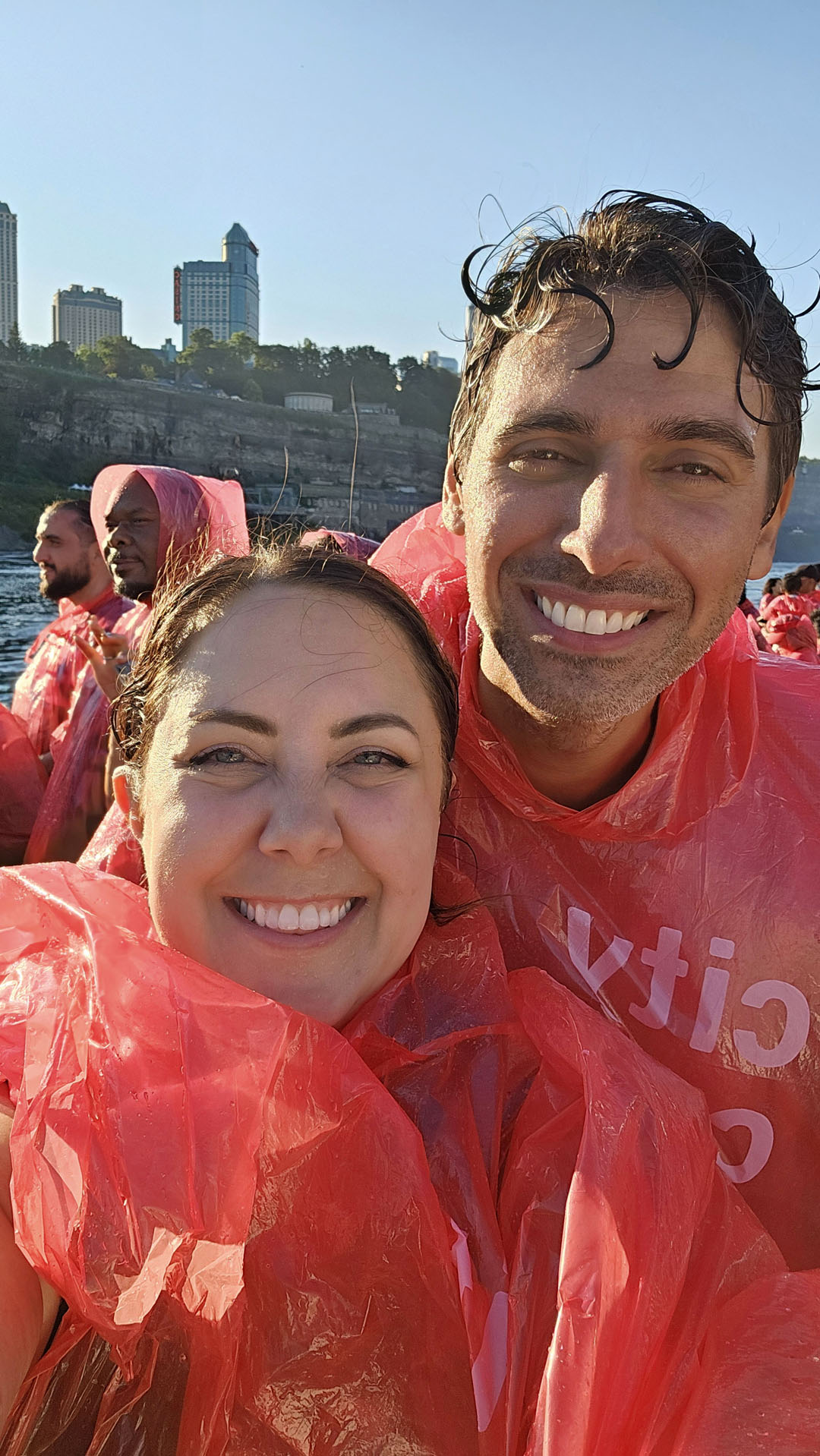 Justin and Lauren on Niagara City Cruises