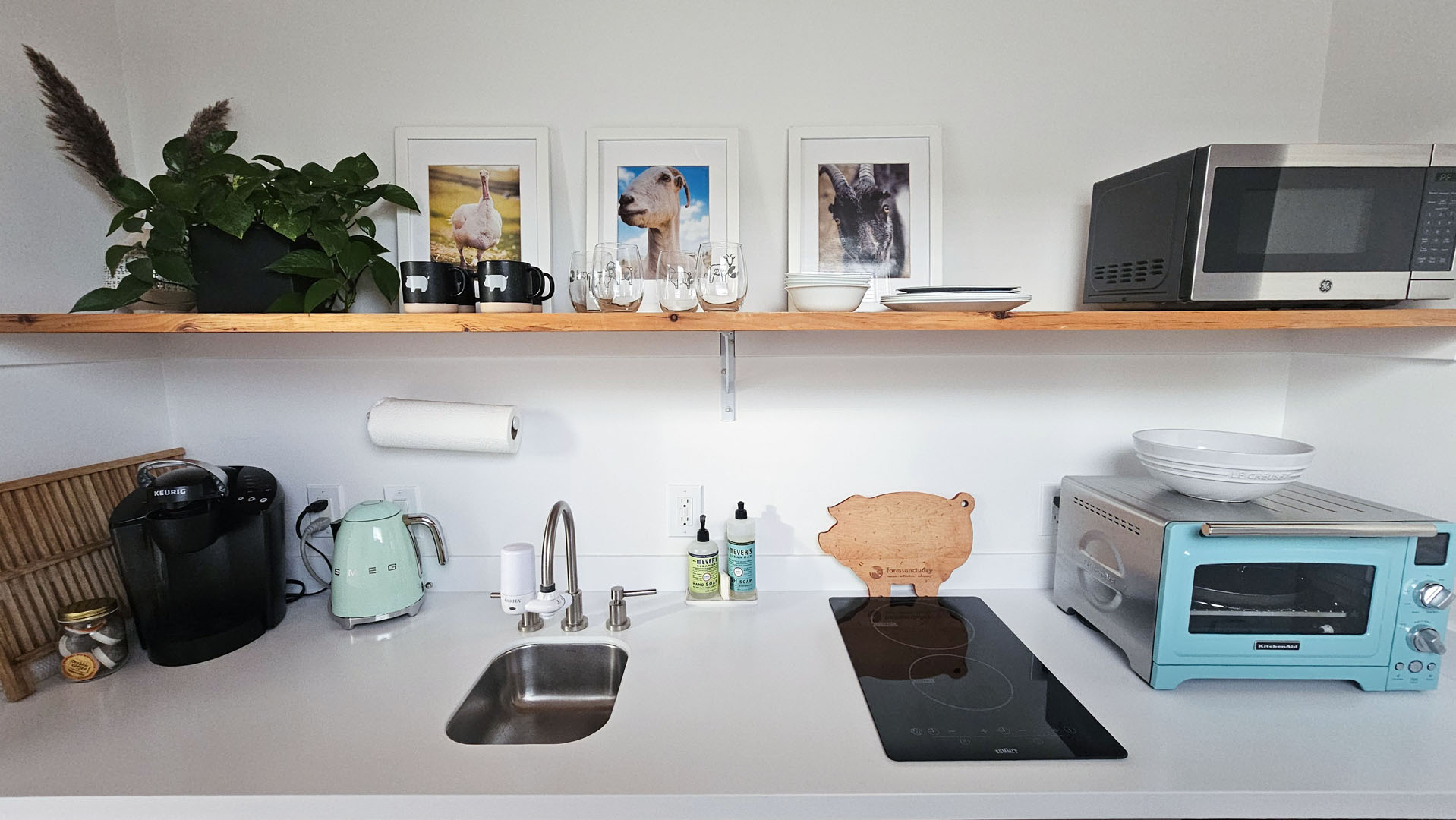 Farm Sanctuary Tiny House Kitchen