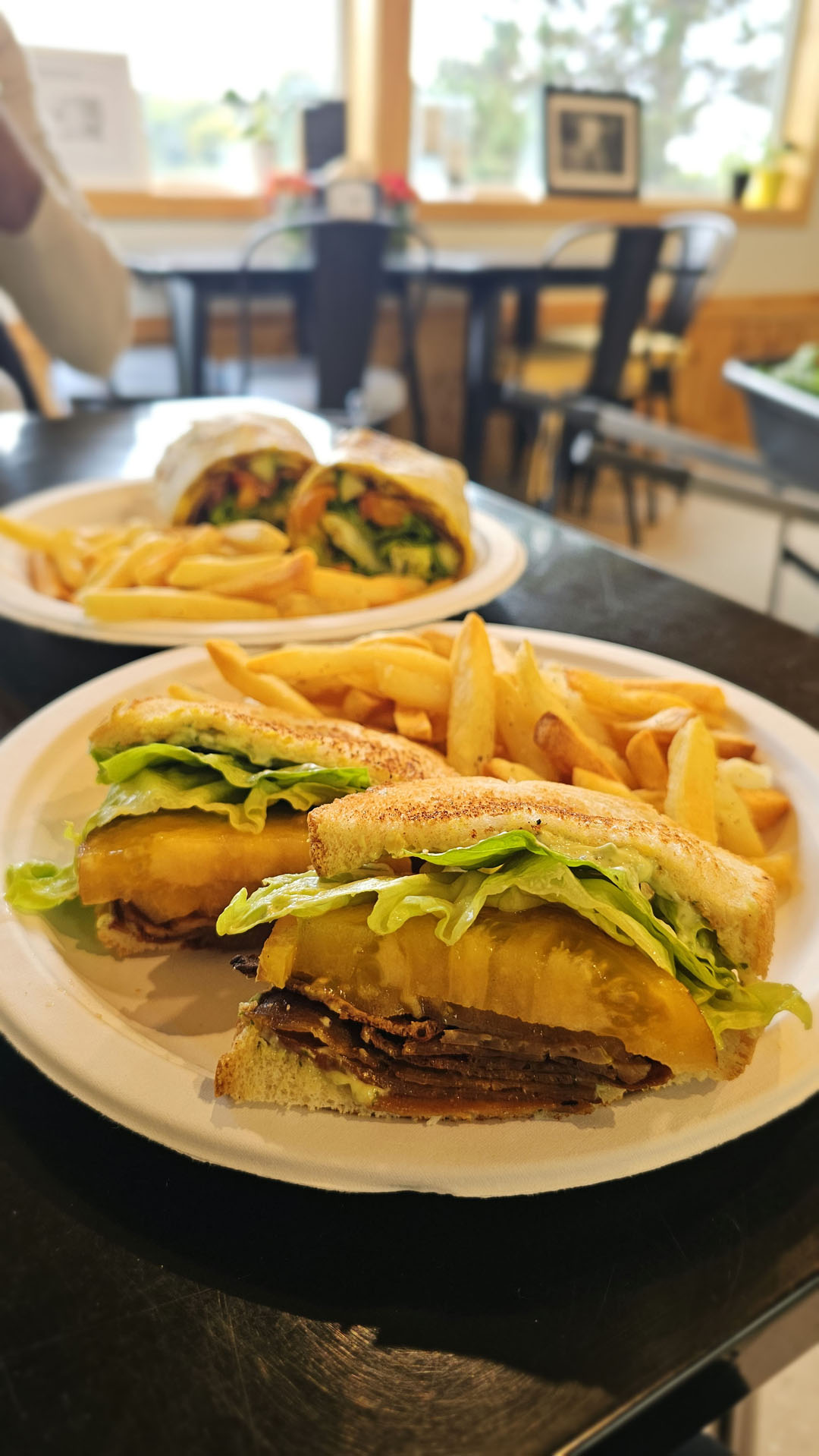 Lunch at The Kitchen, Farm Sanctuary